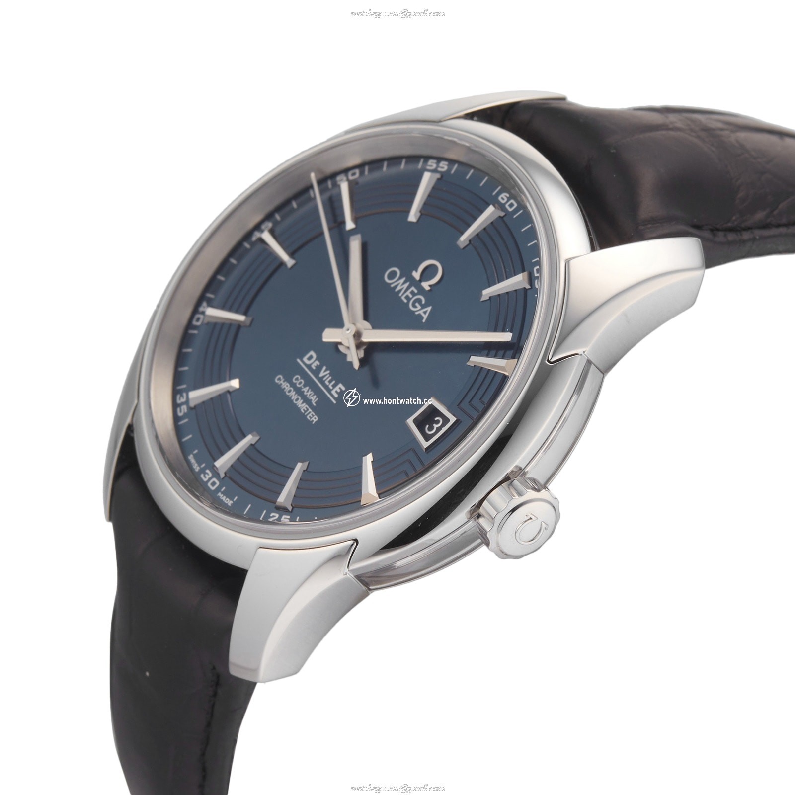 Omega De Ville 431.33.41.21.03.001 | 41mm Automatic Blue Dial | Stainless Steel - Image 2