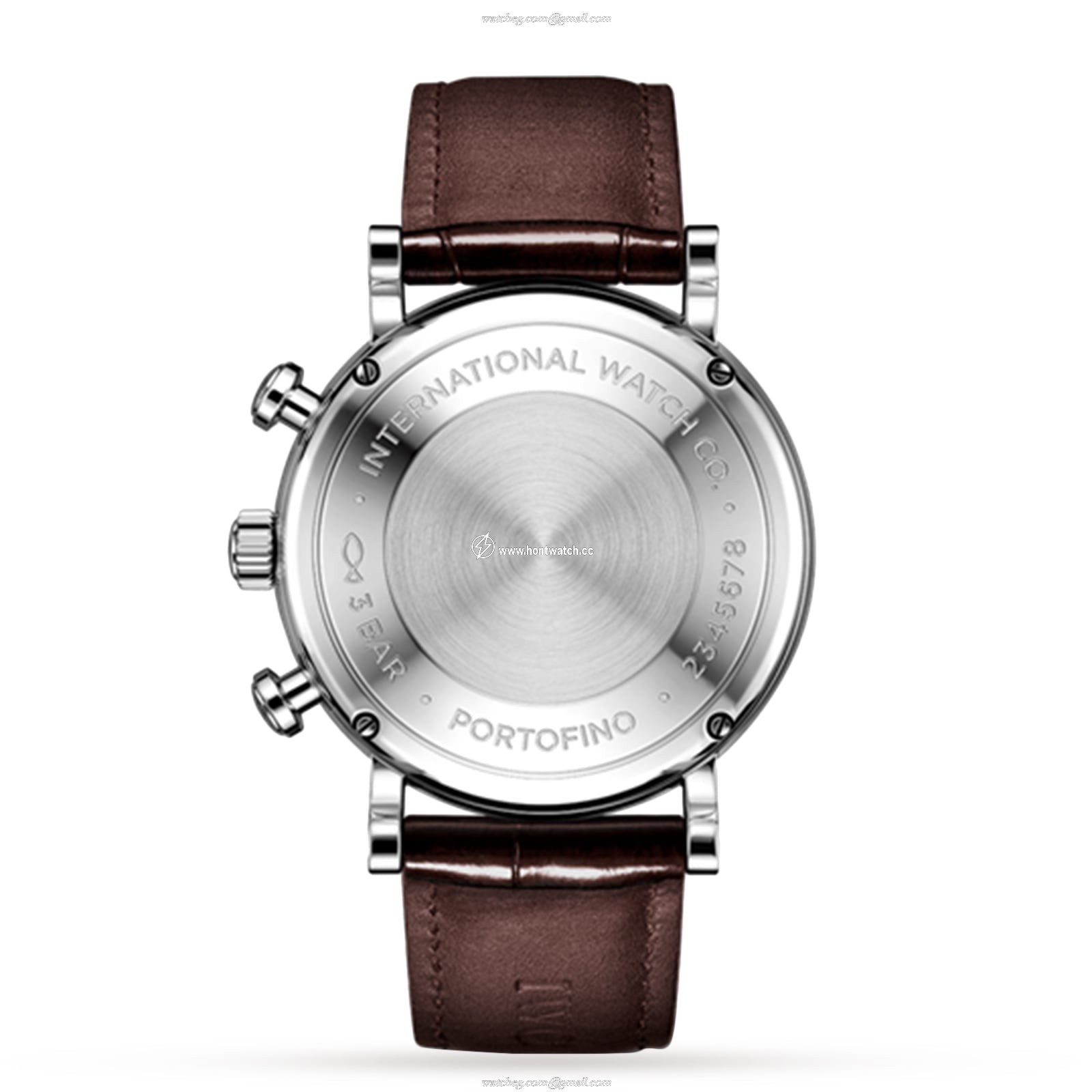 IWC Portofino IW391404 Automatic Chronograph - 39mm Stainless Steel Black Dial - Image 2