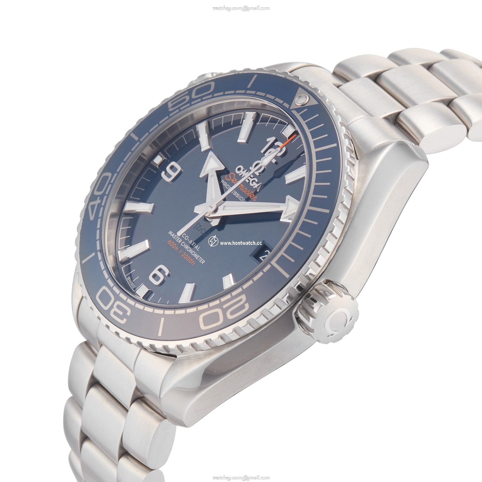 Omega Seamaster Planet Ocean 600M Blue Dial 44mm Automatic Watch - Image 2