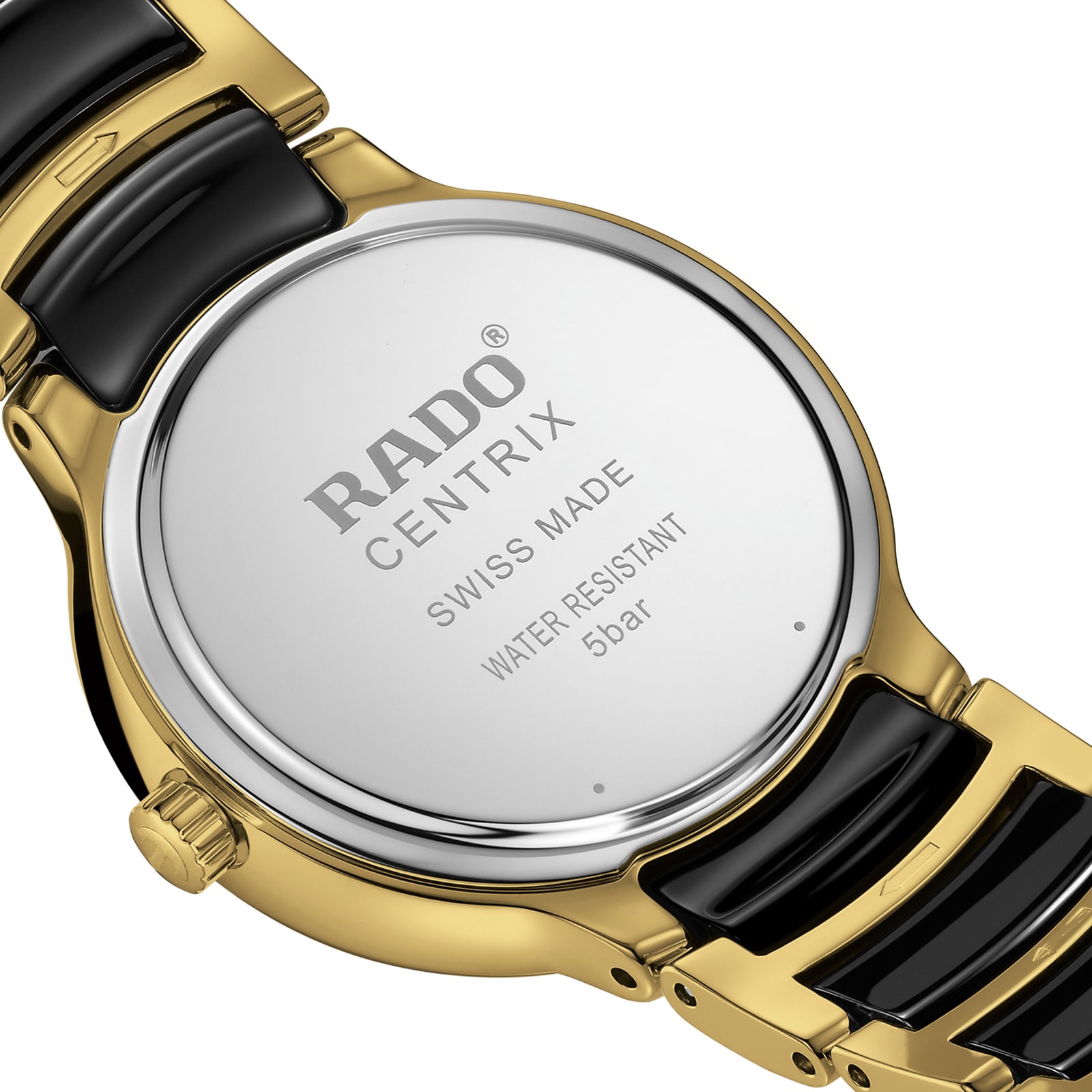 Rado Centrix R30025712 | Black Dial | 30mm Stainless Steel | Quartz Watch - Image 4
