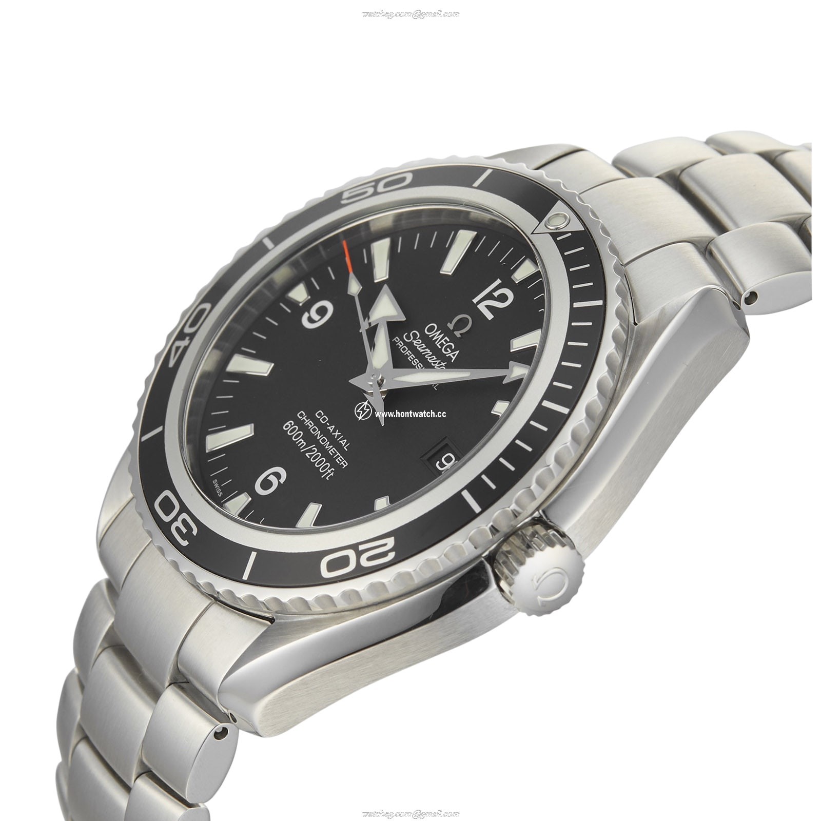 Omega Seamaster Planet Ocean 600M Automatic Watch - 46mm Black Dial - Image 2