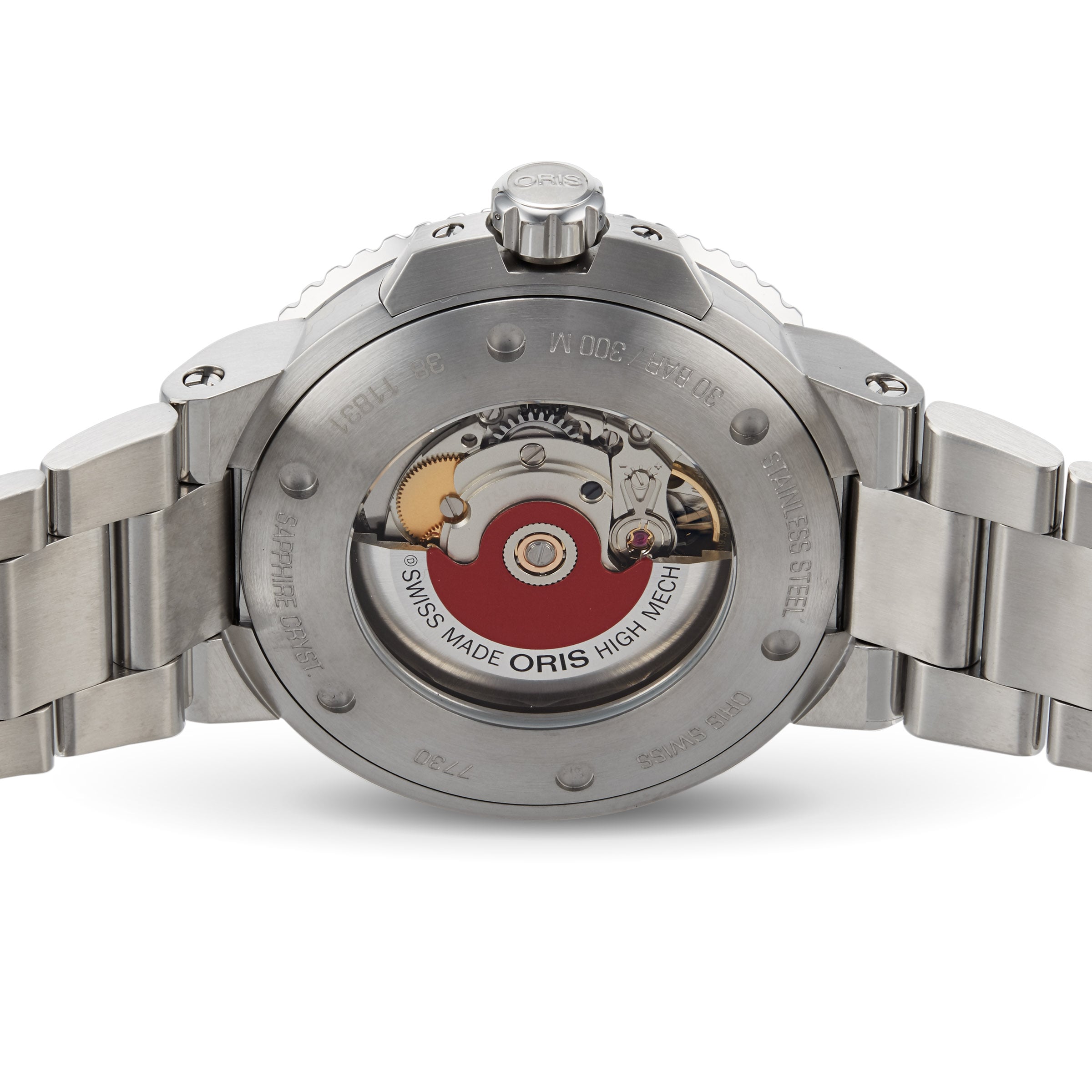 Oris Aquis Date Green Dial Automatic Diver - 43.5mm Stainless Steel - Image 4
