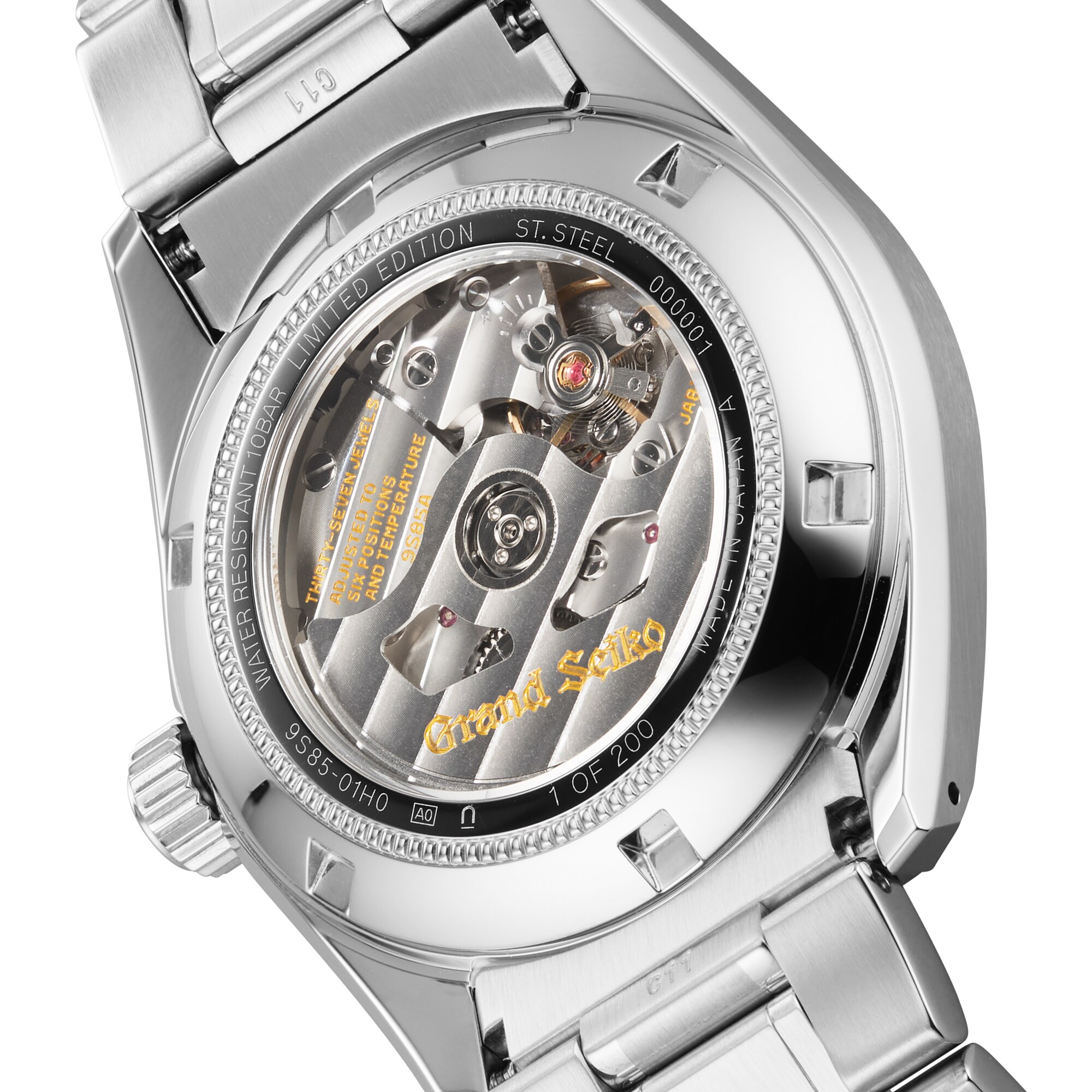 Grand Seiko Heritage SBGH337 Automatic - Purple Dial - 40mm Stainless Steel - Image 4