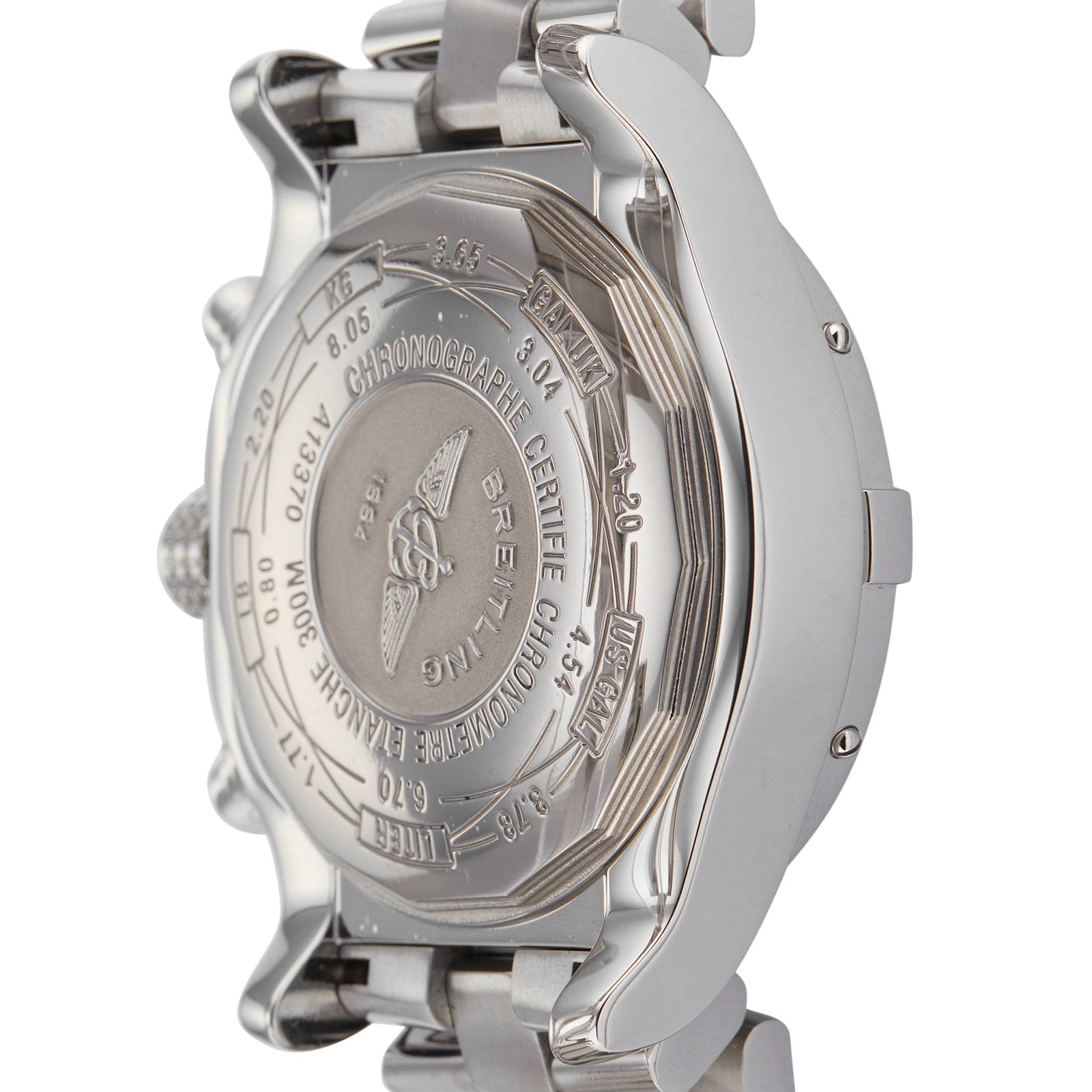 Breitling Super Avenger A13370 | 48mm Blue Dial | Automatic | Stainless Steel - Image 4