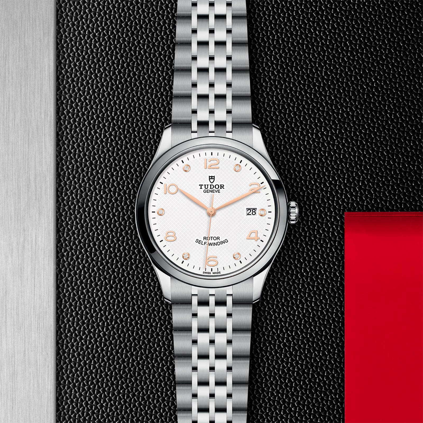 Tudor 1926 M91550-0013 Automatic Watch - 39mm Stainless Steel - White Dial - Image 4