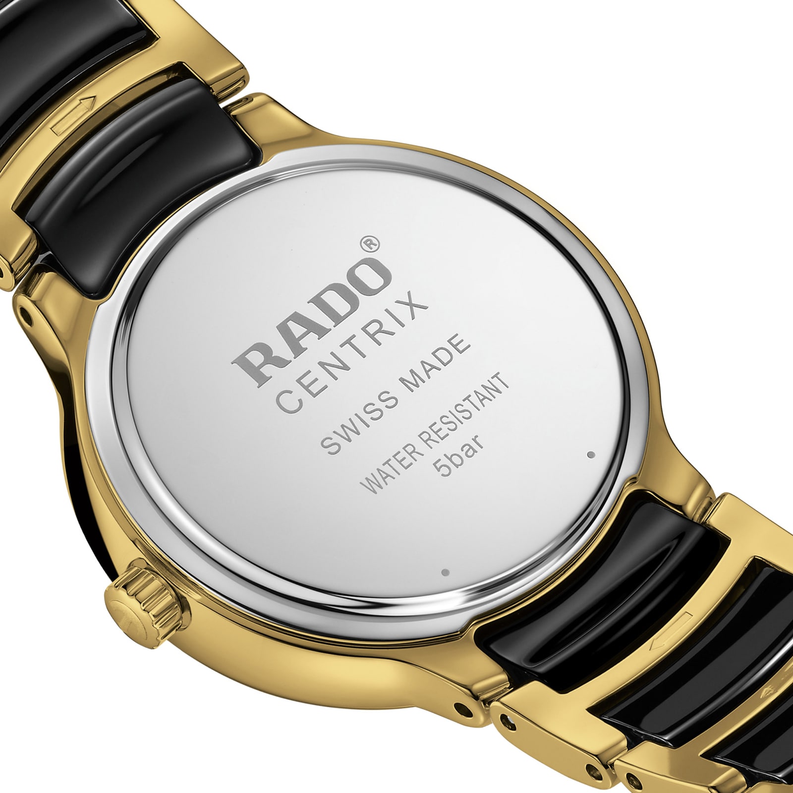 Rado Centrix R30025742 | Black Dial | 30mm Stainless Steel Quartz Watch - Image 4