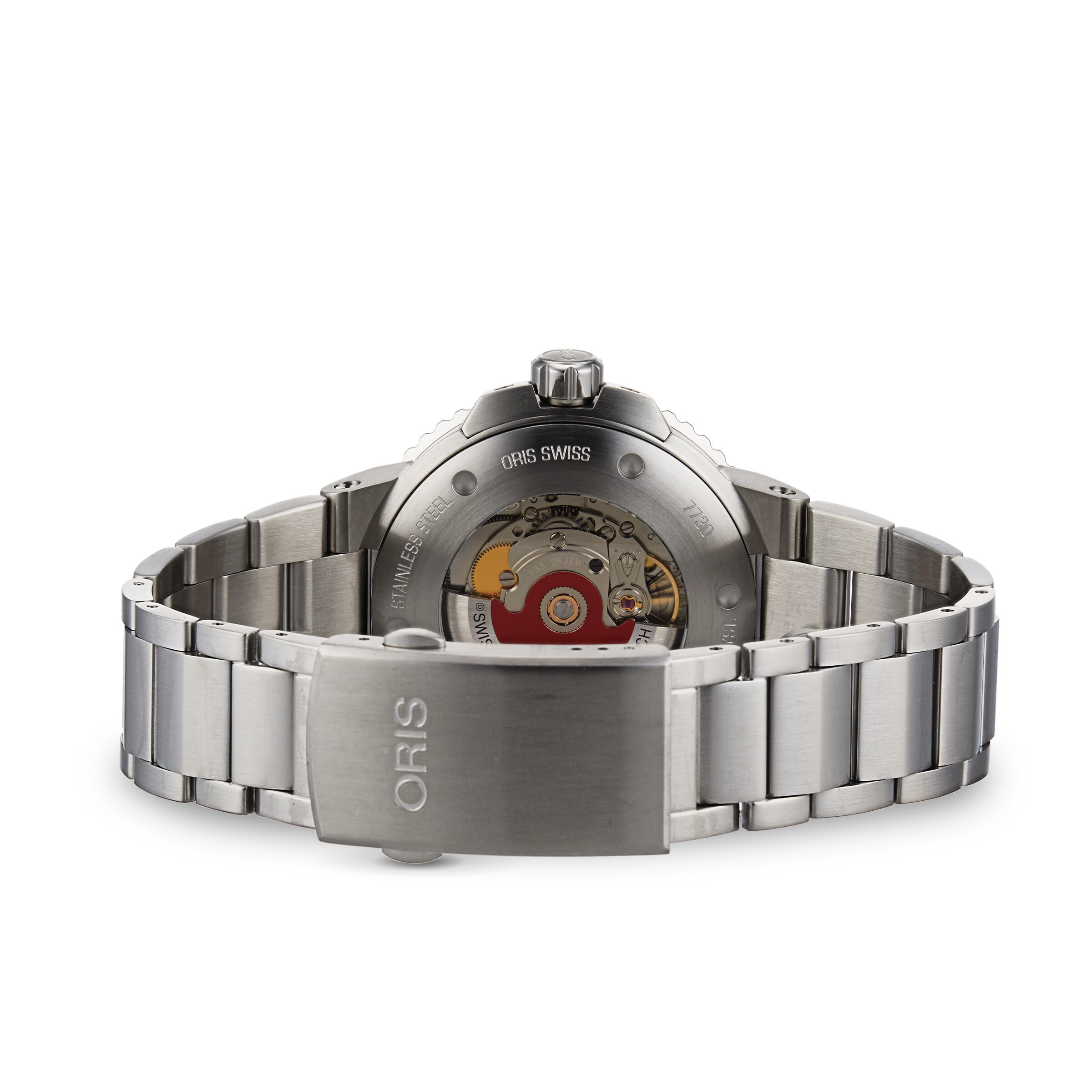 Oris Diving Automatic Watch - 43.5mm Stainless Steel - Black Dial - 300M Water Resistant - Image 3