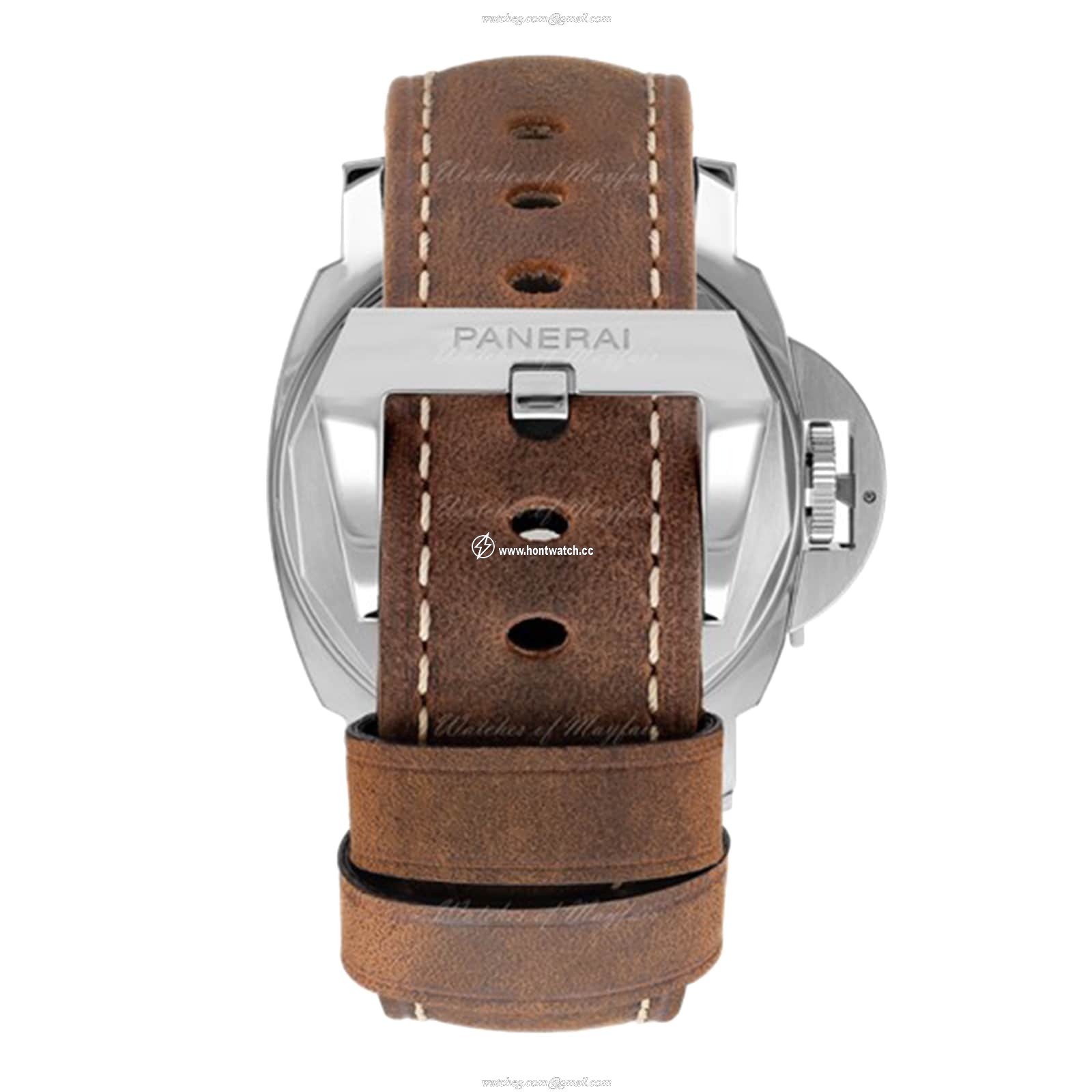 Panerai Luminor PAM00914 - 44mm Black Dial - Manual Winding - Stainless Steel - Image 2