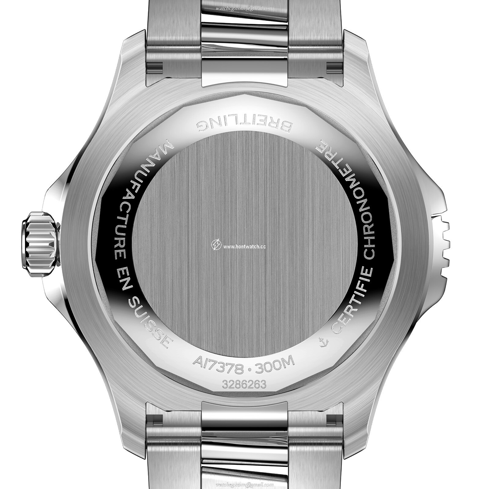 Breitling Superocean Automatic 44mm Blue Dial - Stainless Steel Dive Watch - Image 2