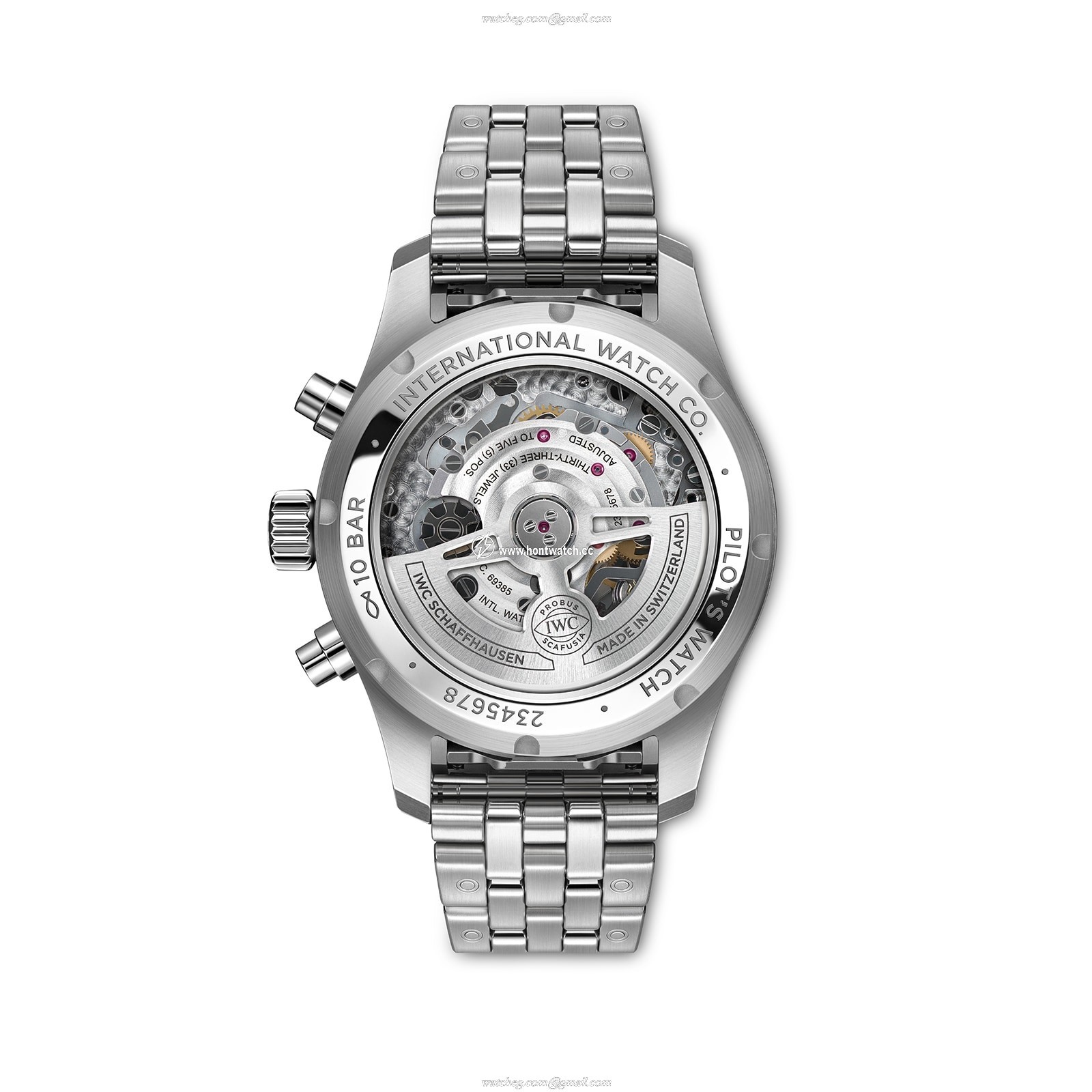IWC Pilot IW388102 Automatic Chronograph - 41mm Stainless Steel Blue Dial - Image 2