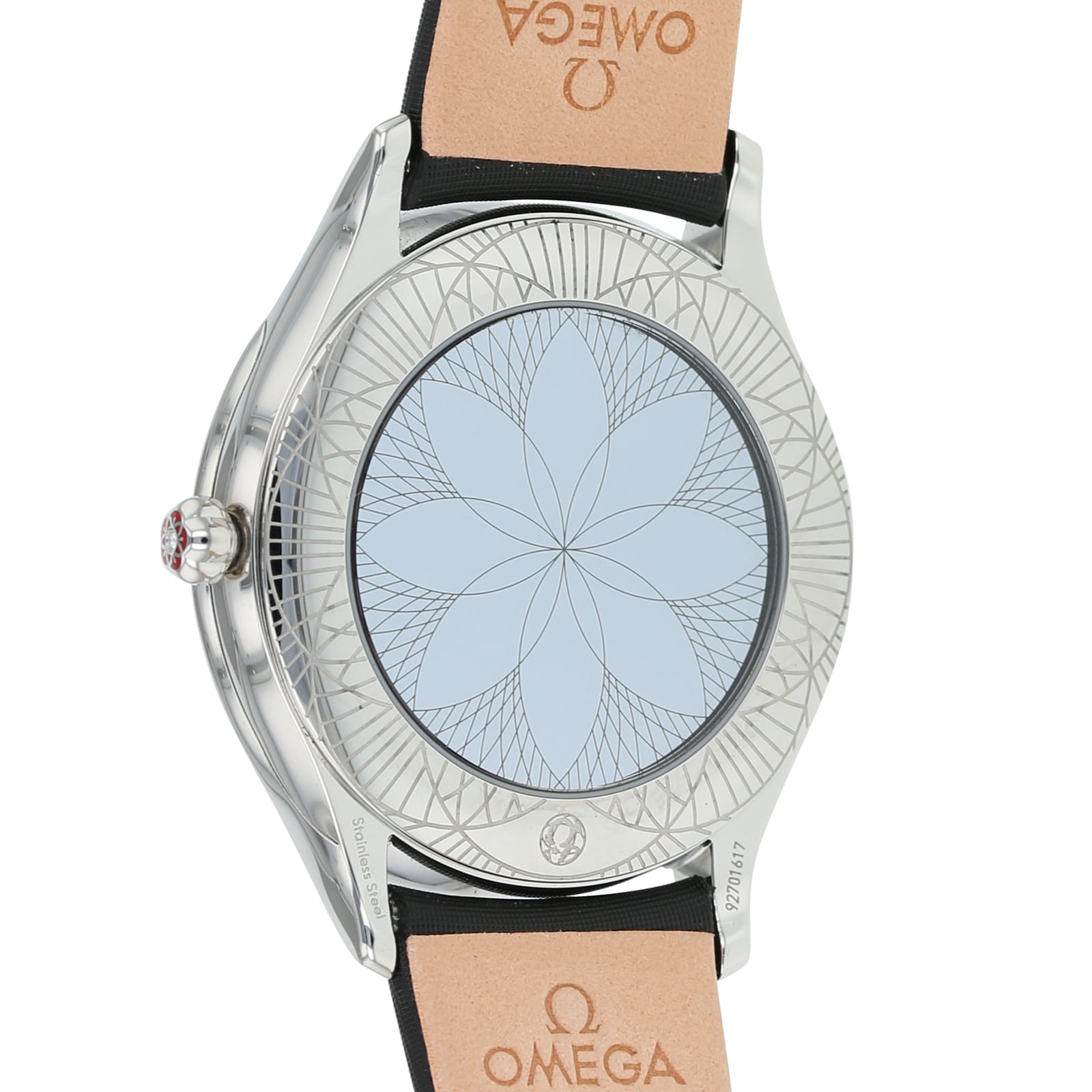 Omega De Ville Ladies Watch - 36mm Stainless Steel - Mother of Pearl Dial - Image 4