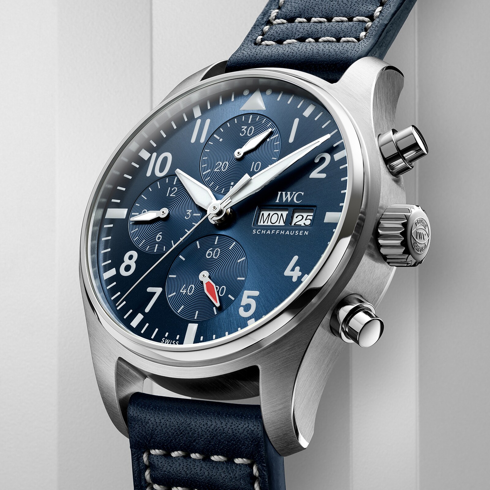 IWC Pilot IW388101 Automatic Chronograph - 41mm Stainless Steel | Blue Dial - Image 3