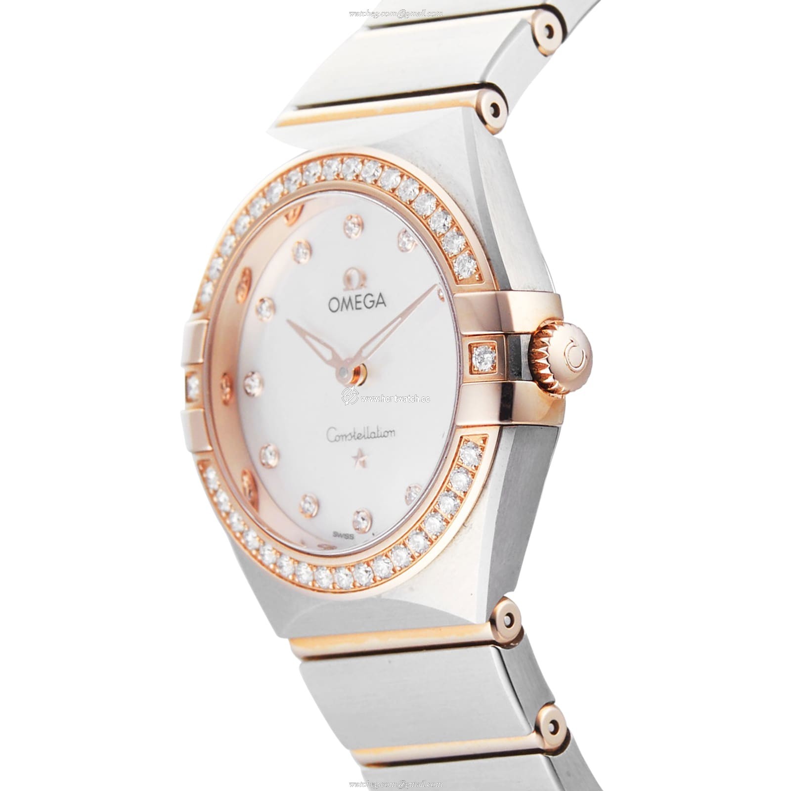 Omega Constellation 1312528605-24-06-21-00 | 28mm Steel & Rose Gold | Quartz - Image 2