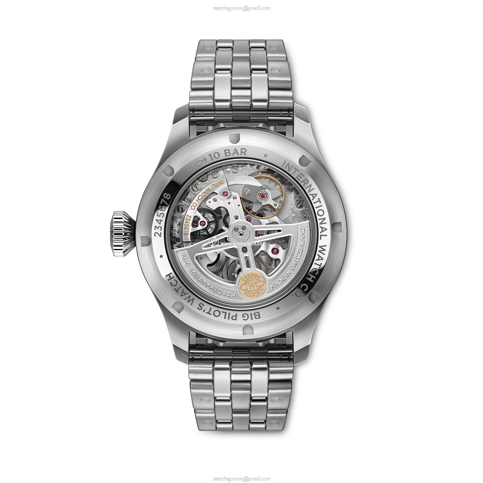IWC Pilot IW329304 Automatic Watch | 43mm Stainless Steel | Blue Dial - Image 2