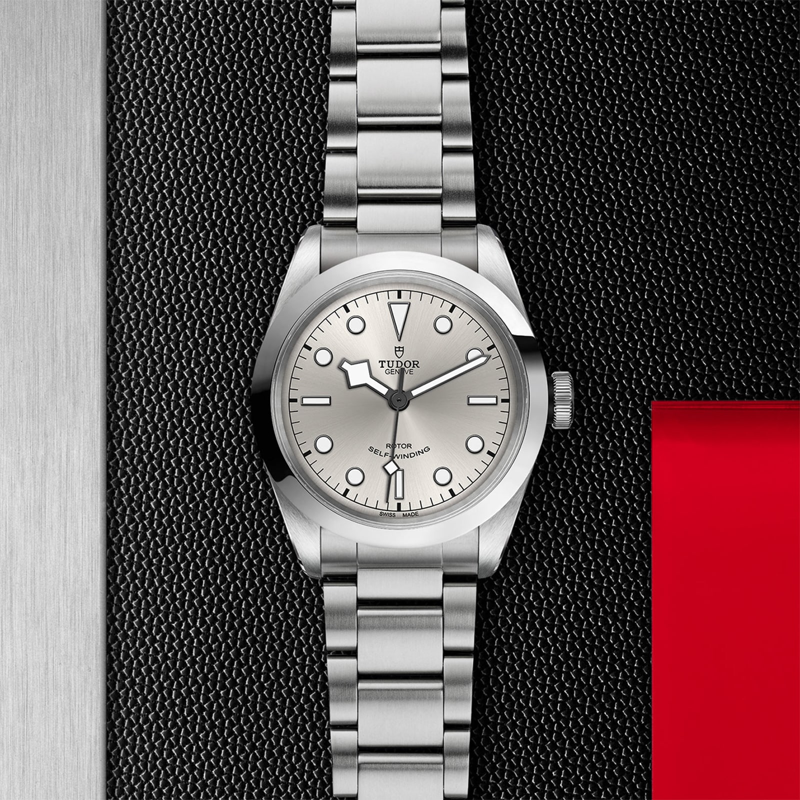 Tudor Black Bay 41 Silver Dial Automatic Watch - 41mm Stainless Steel - Image 4
