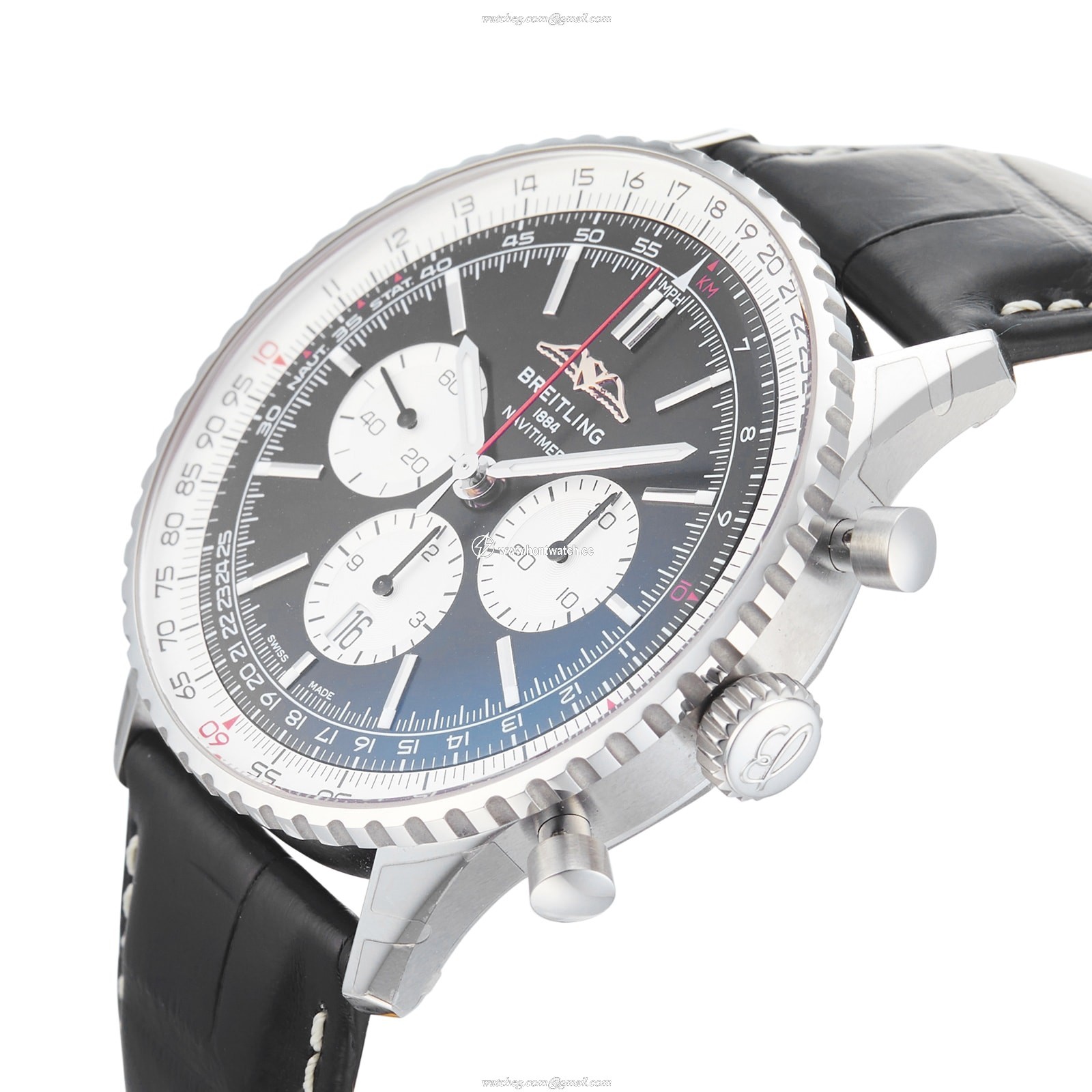 Pre-Owned Breitling Navitimer B01 Chronograph 46 | Automatic Black Dial - Image 2