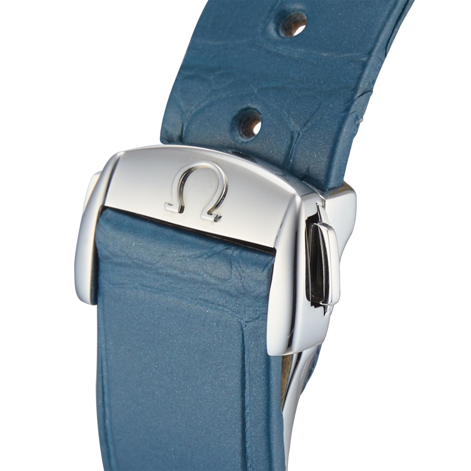 Omega Constellation 34mm Automatic Blue Dial Diamond Ladies Watch - Image 3