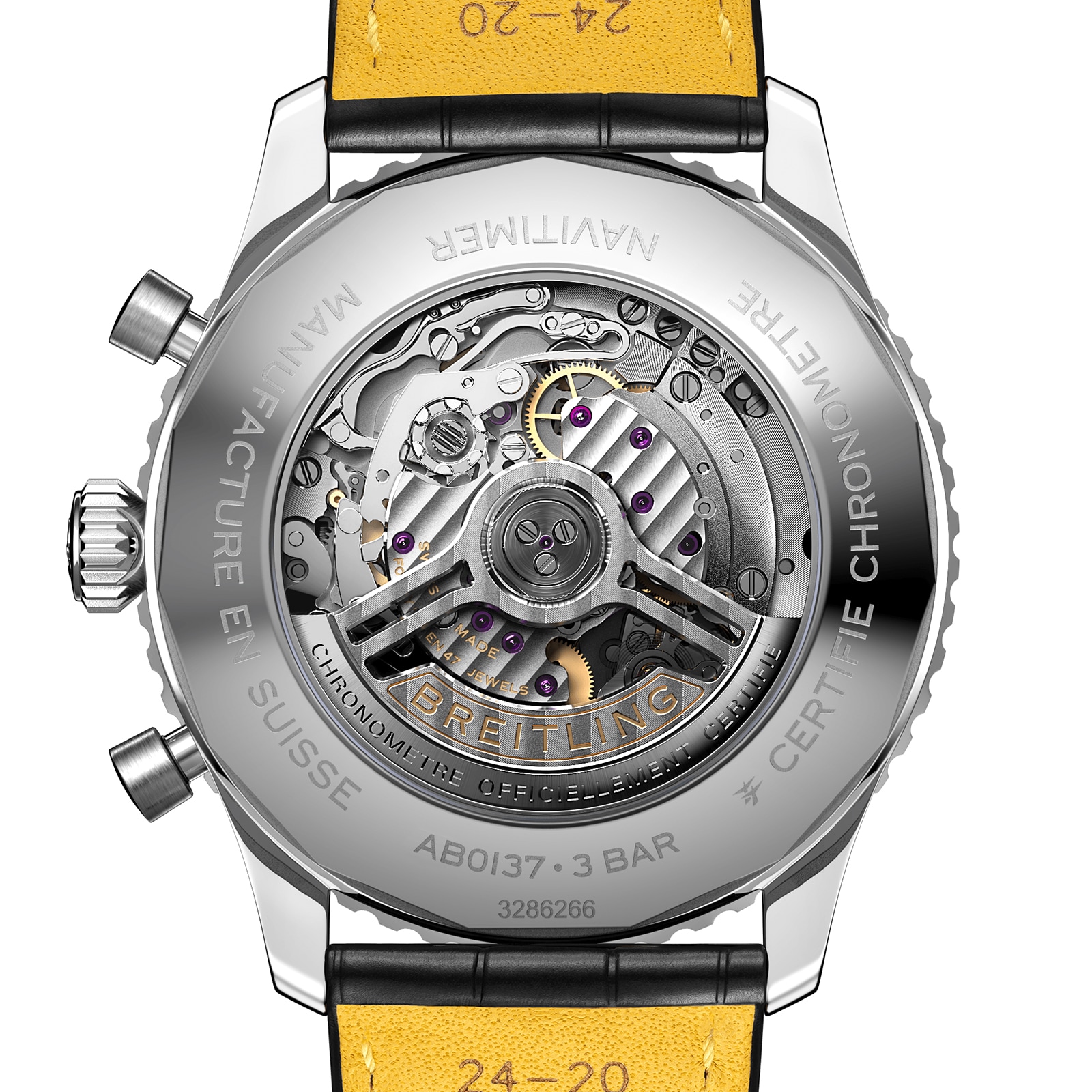 Breitling Navitimer AB0137241L1P1 | 46mm Stainless Steel | Green Dial Automatic - Image 4