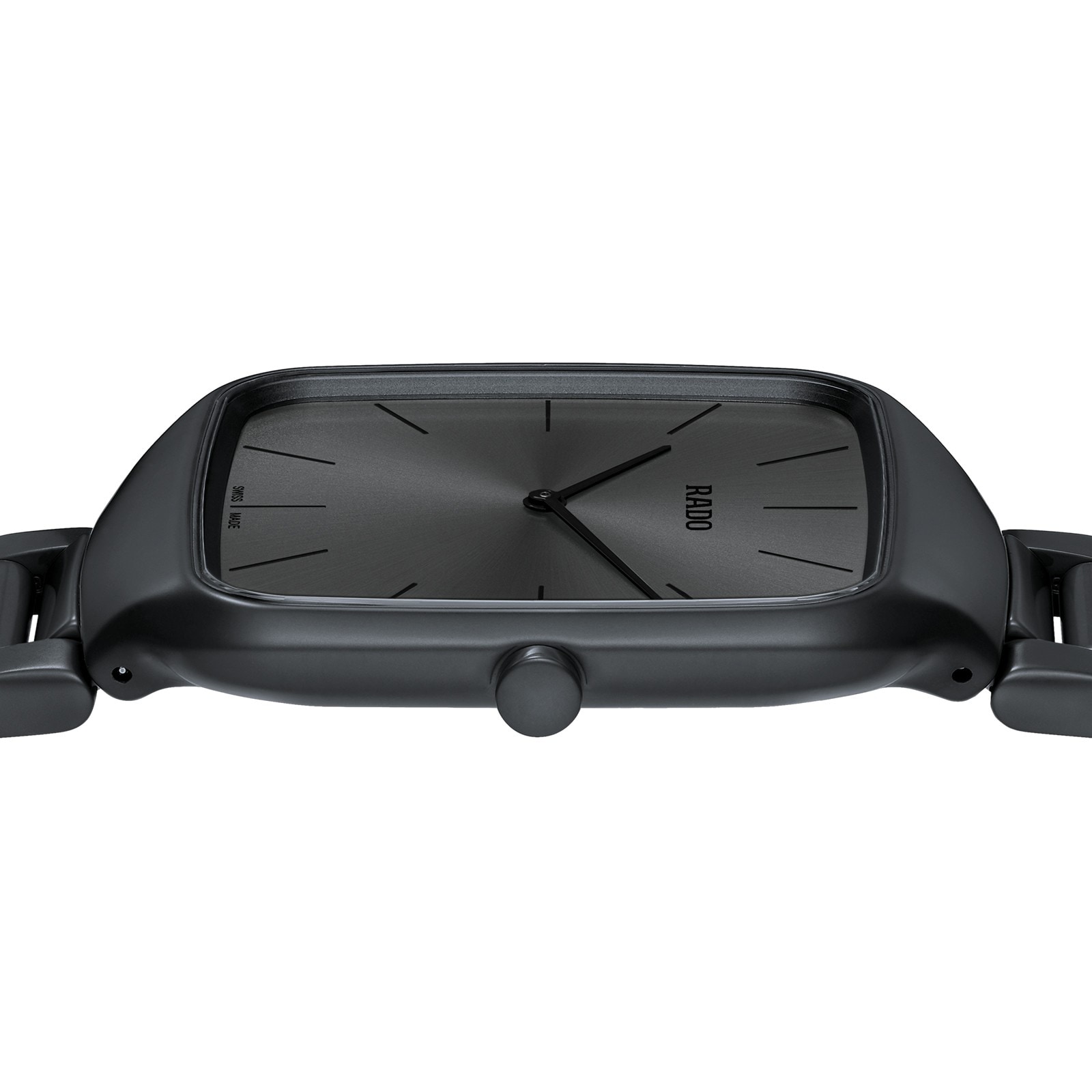 Rado True Square R27062152 Ceramic & Titanium Quartz Black Watch | 37mm - Image 4