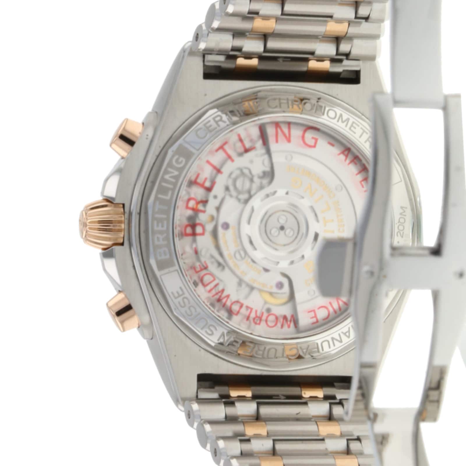 Breitling Chronomat Automatic Grey Dial - 42mm Stainless Steel & Rose Gold - Image 4
