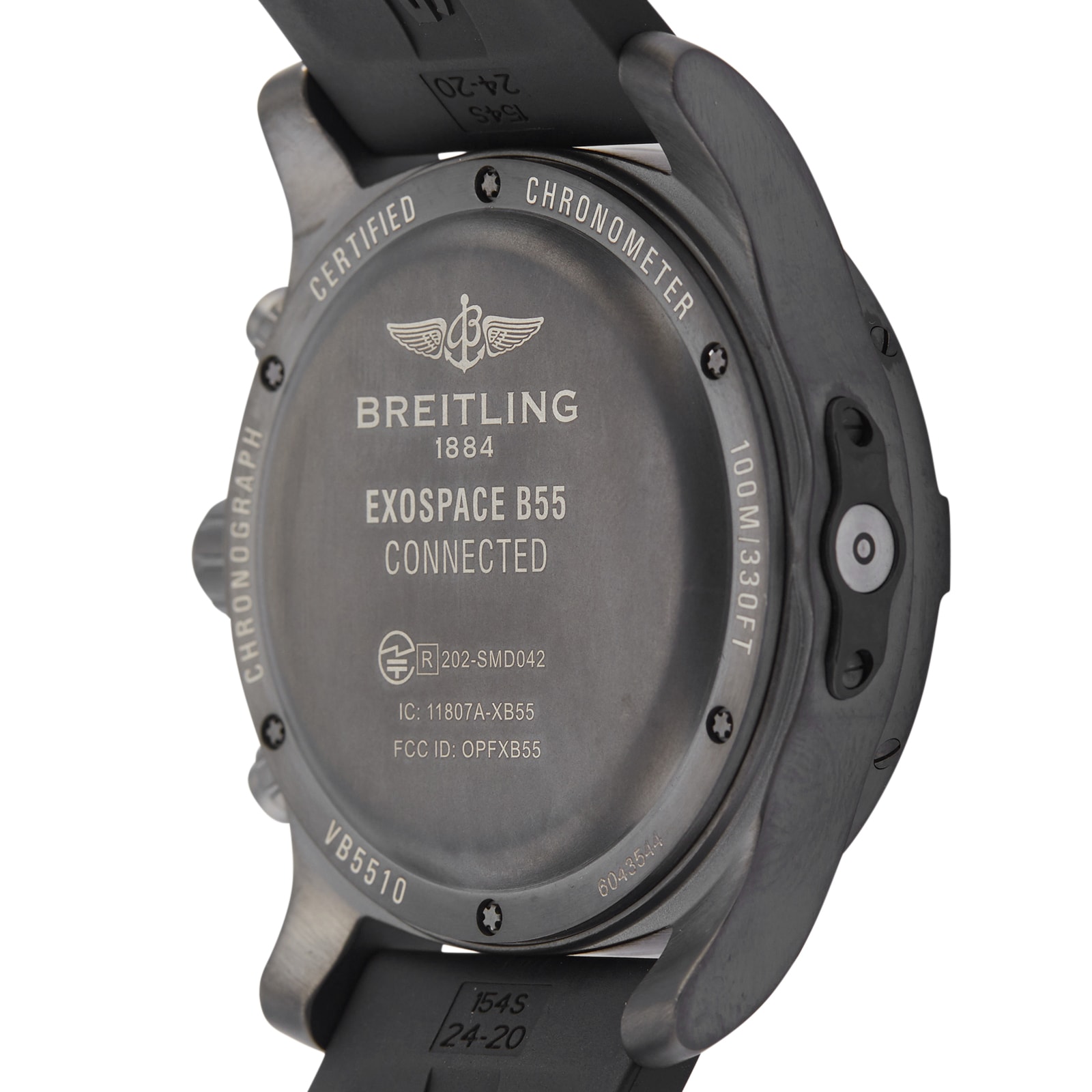 Breitling Professional VB5510H1 | 46mm DLC Titanium Quartz Watch - Black Dial - Image 4