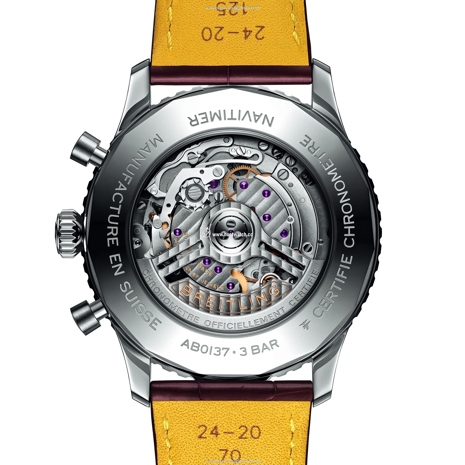 Breitling Navitimer AB0137211C1P1 | 46mm Stainless Steel Automatic Blue Watch - Image 2