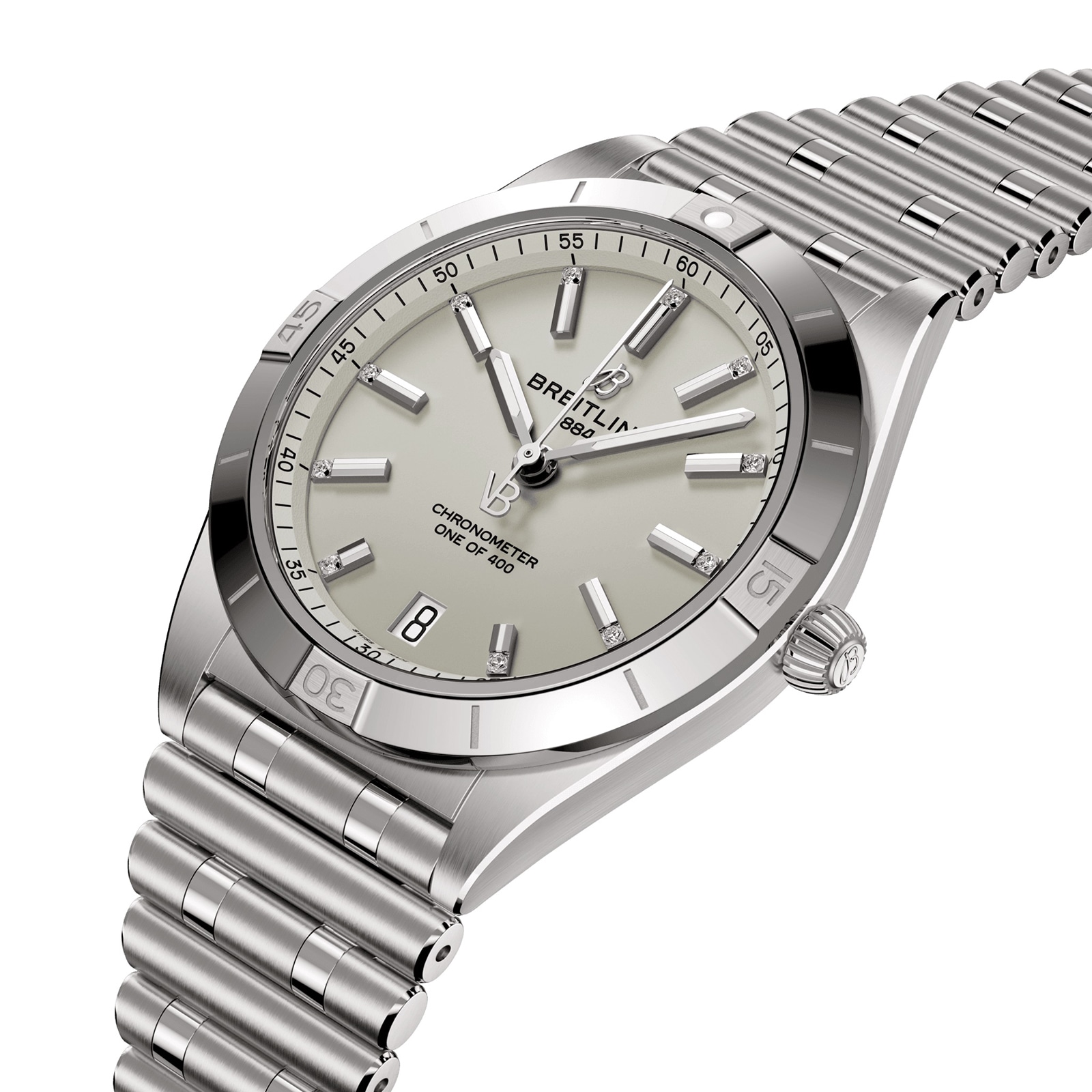 Breitling Chronomat A103801A1G1A1 | 36mm Automatic Grey Dial | Stainless Steel - Image 3