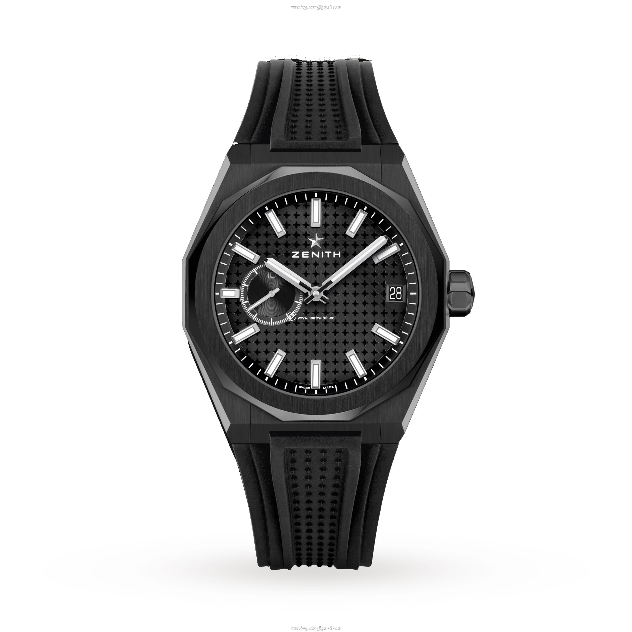 Zenith Defy Ceramic Automatic Black Watch - 41mm Case | 100m Water Resistant - Image 2