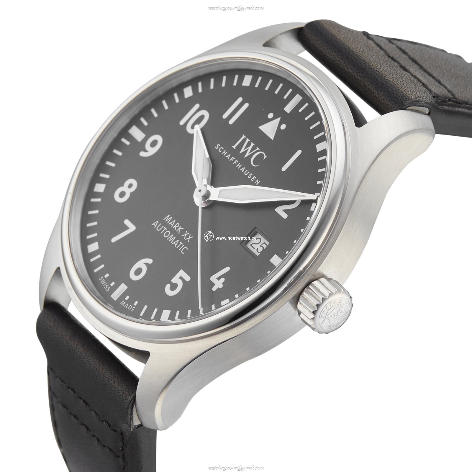 Pre-Owned IWC Pilot Mark XX IW328201 - 40mm Black Dial Automatic Watch - Image 2