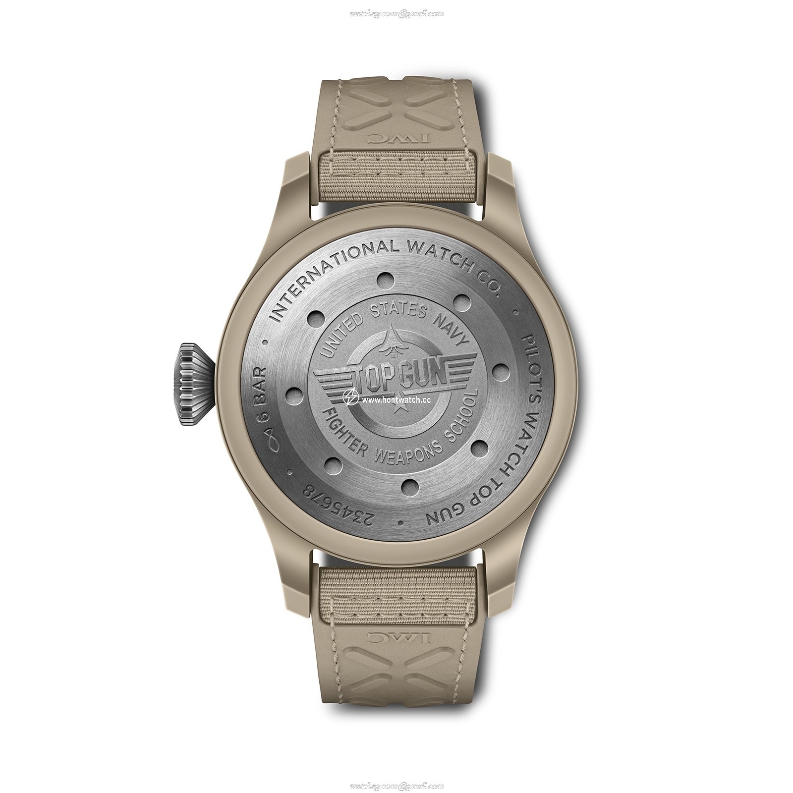 IWC Pilot IW506003 Automatic Watch - 46mm Ceramic Case & Beige Dial - Image 2