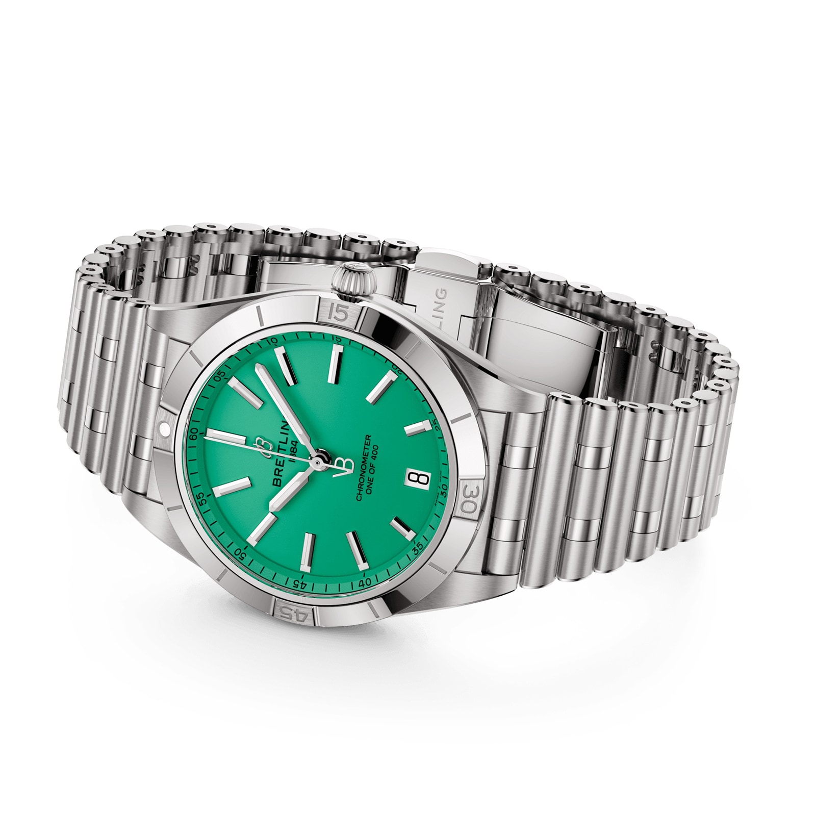 Breitling Chronomat A103801A1L1A1 | 36mm Green Dial | Automatic Watch - Image 4