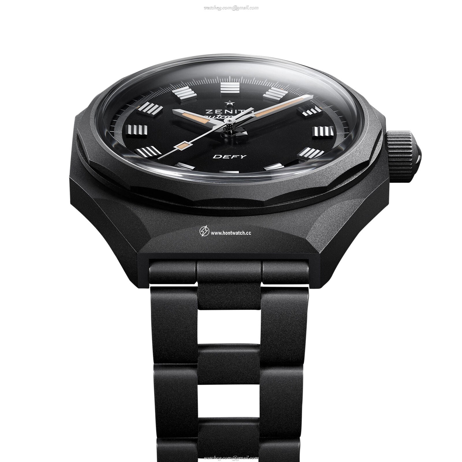 Zenith Defy Titanium Automatic Watch - 37mm Black Dial | 300M Water Resistant - Image 2