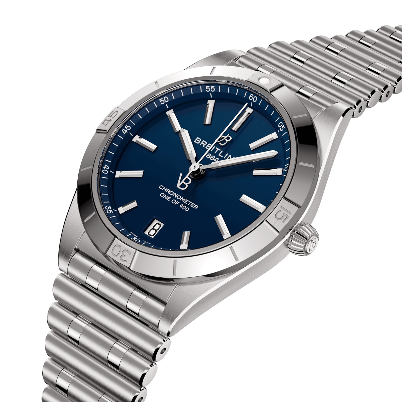 Breitling Chronomat Automatic 36mm Blue Dial Stainless Steel Watch | A103801A1C1A1 - Image 3
