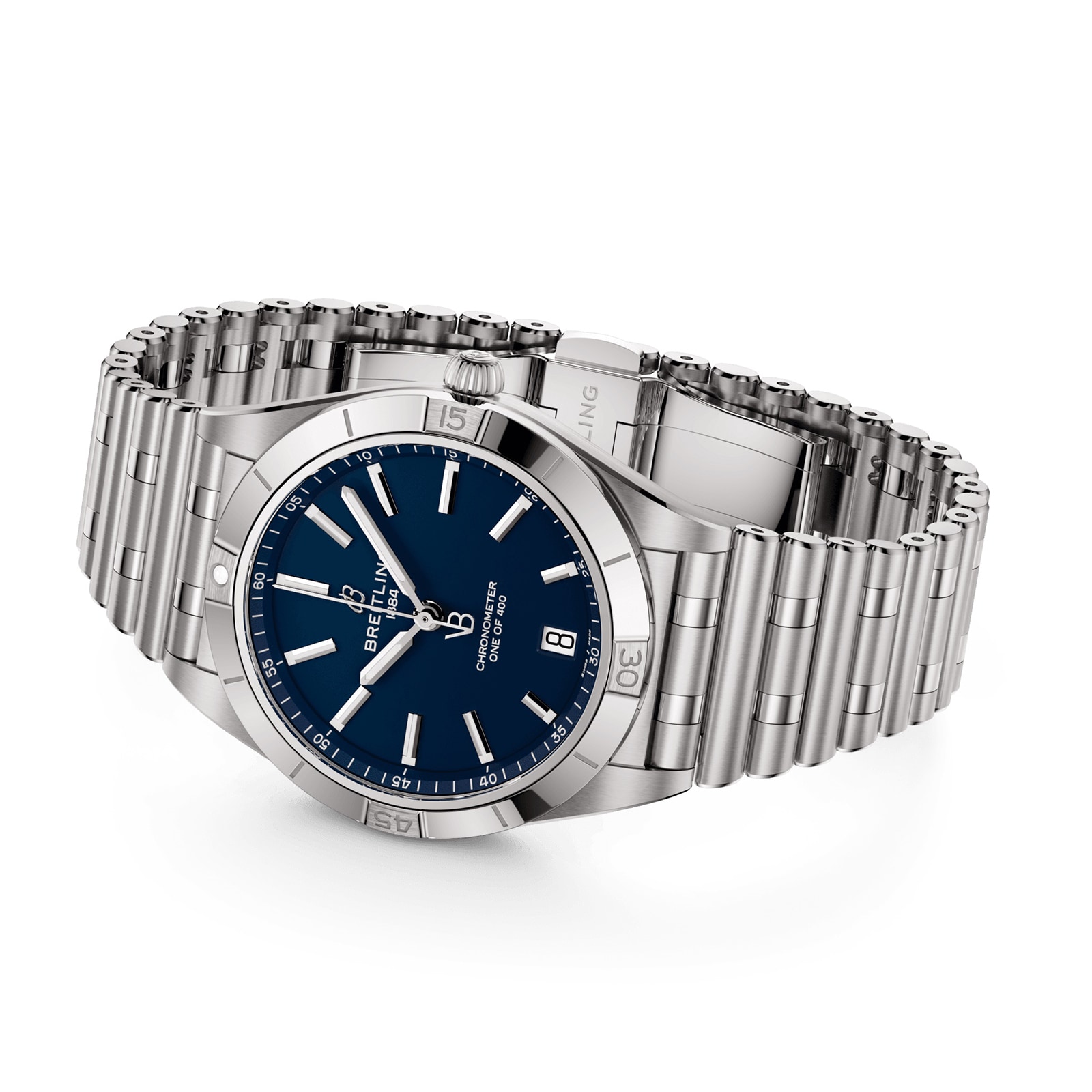 Breitling Chronomat Automatic 36mm Blue Dial Stainless Steel Watch | A103801A1C1A1 - Image 4