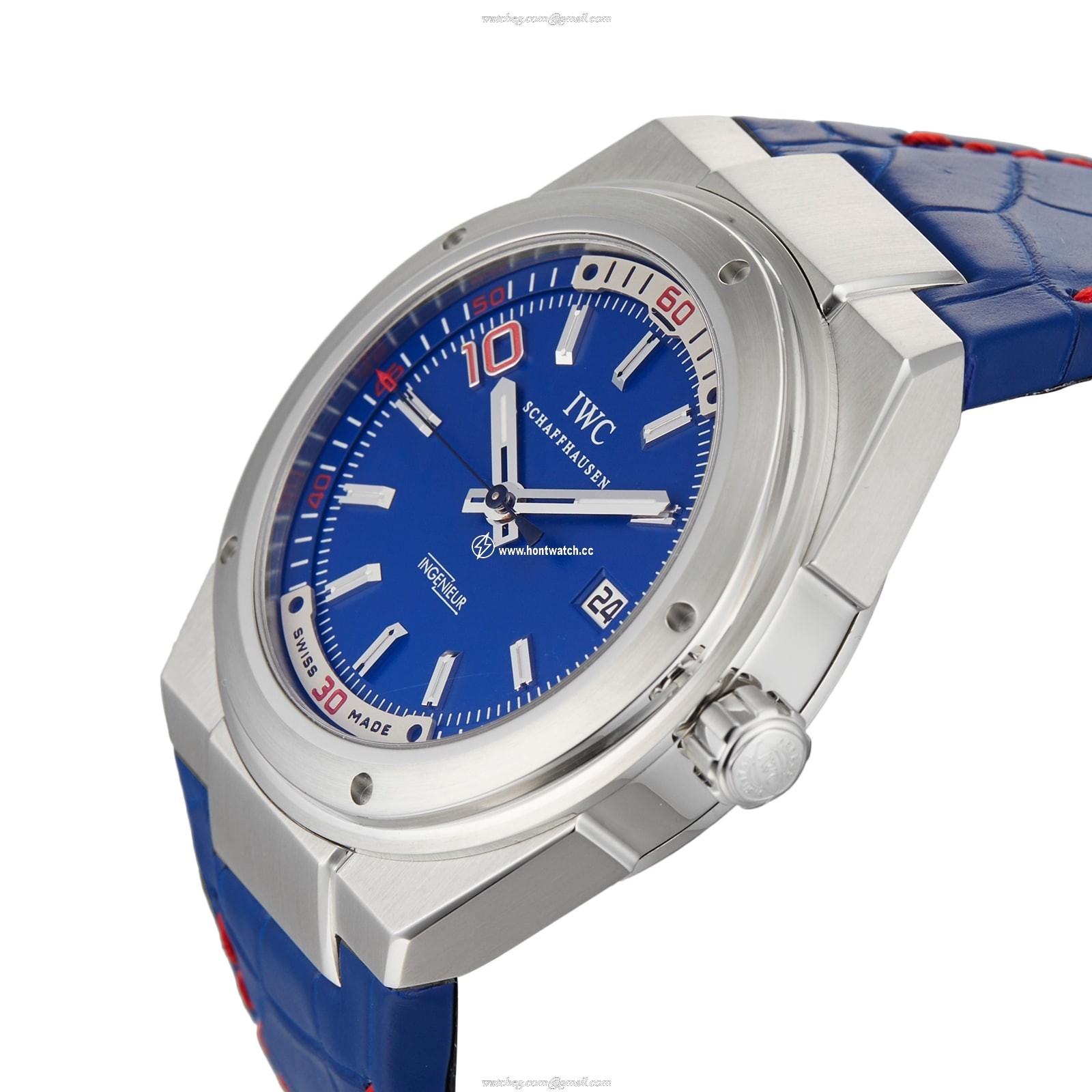 IWC Ingenieur IW323403 Automatic - Blue Dial - 44mm Stainless Steel - Image 2