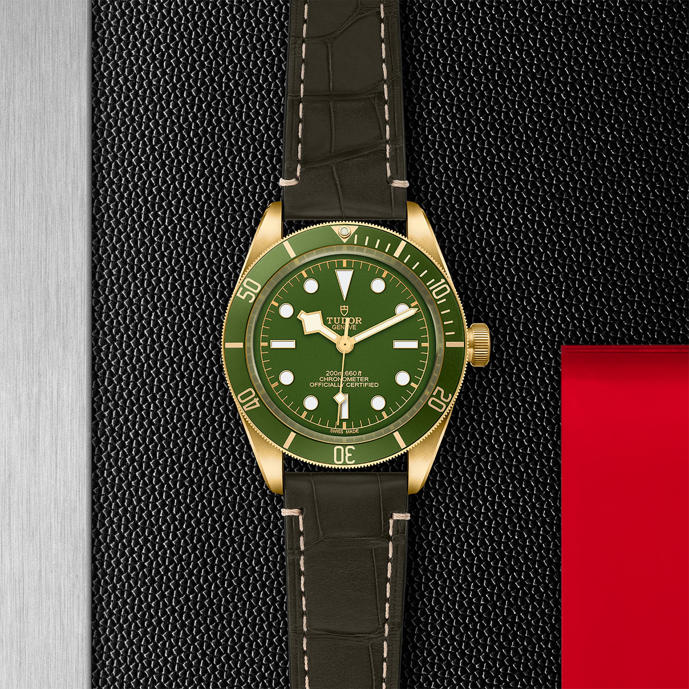 Tudor Black Bay M79018V-0002 | 18ct Yellow Gold Automatic Green Dial - Image 4