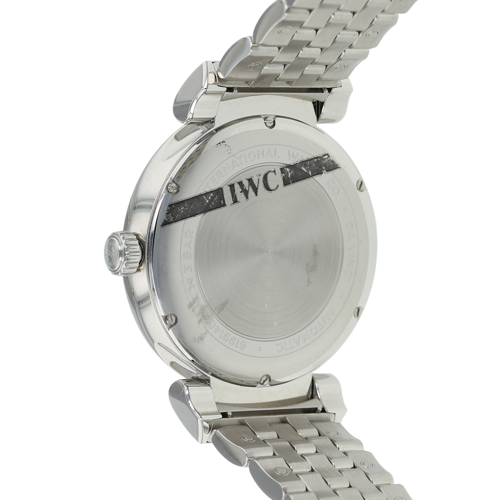 IWC Da Vinci 6199140 | 40mm Stainless Steel Quartz Blue Dial Watch - Image 4