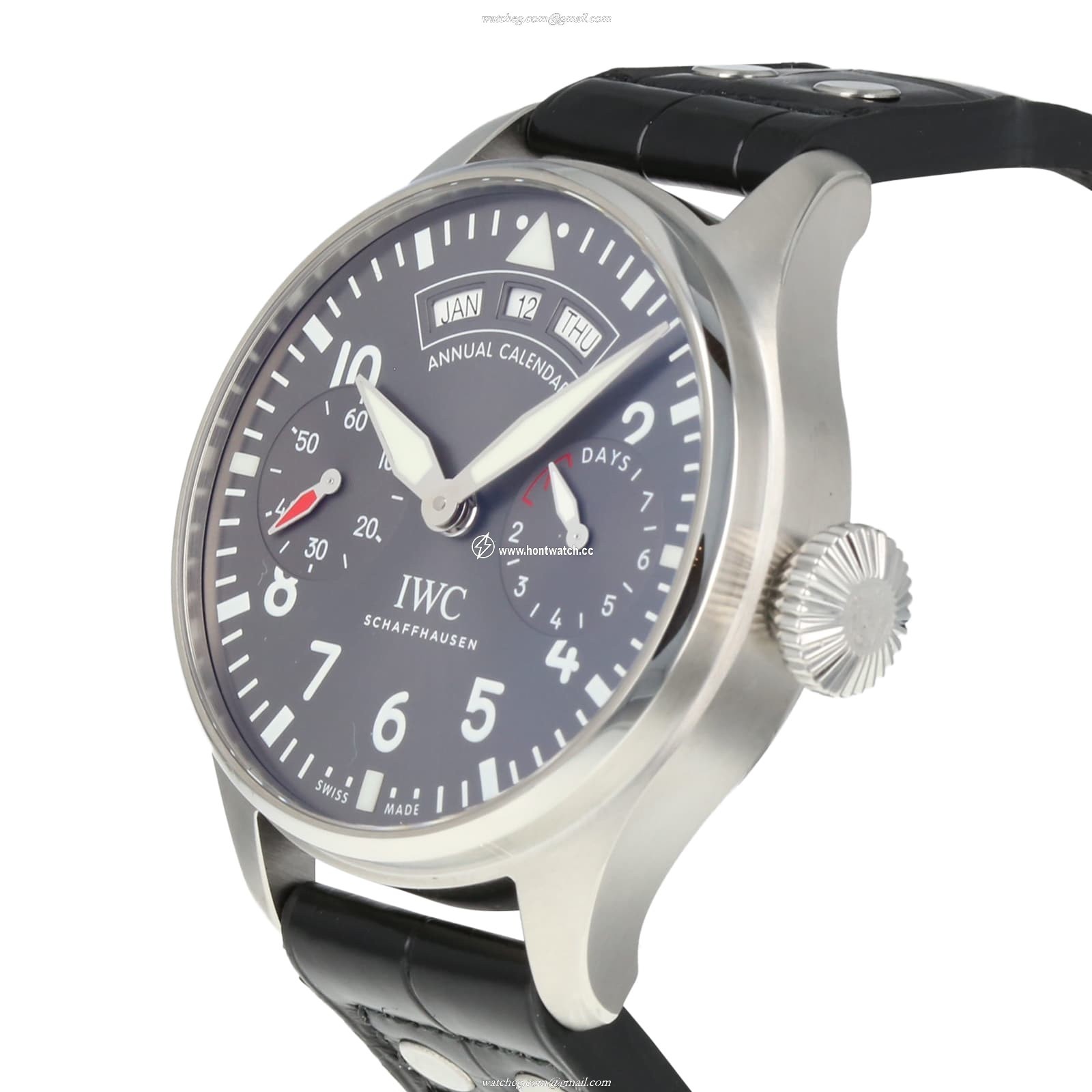 IWC Pilot IW502702 Automatic Grey Dial | 46mm Stainless Steel Watch - Image 2