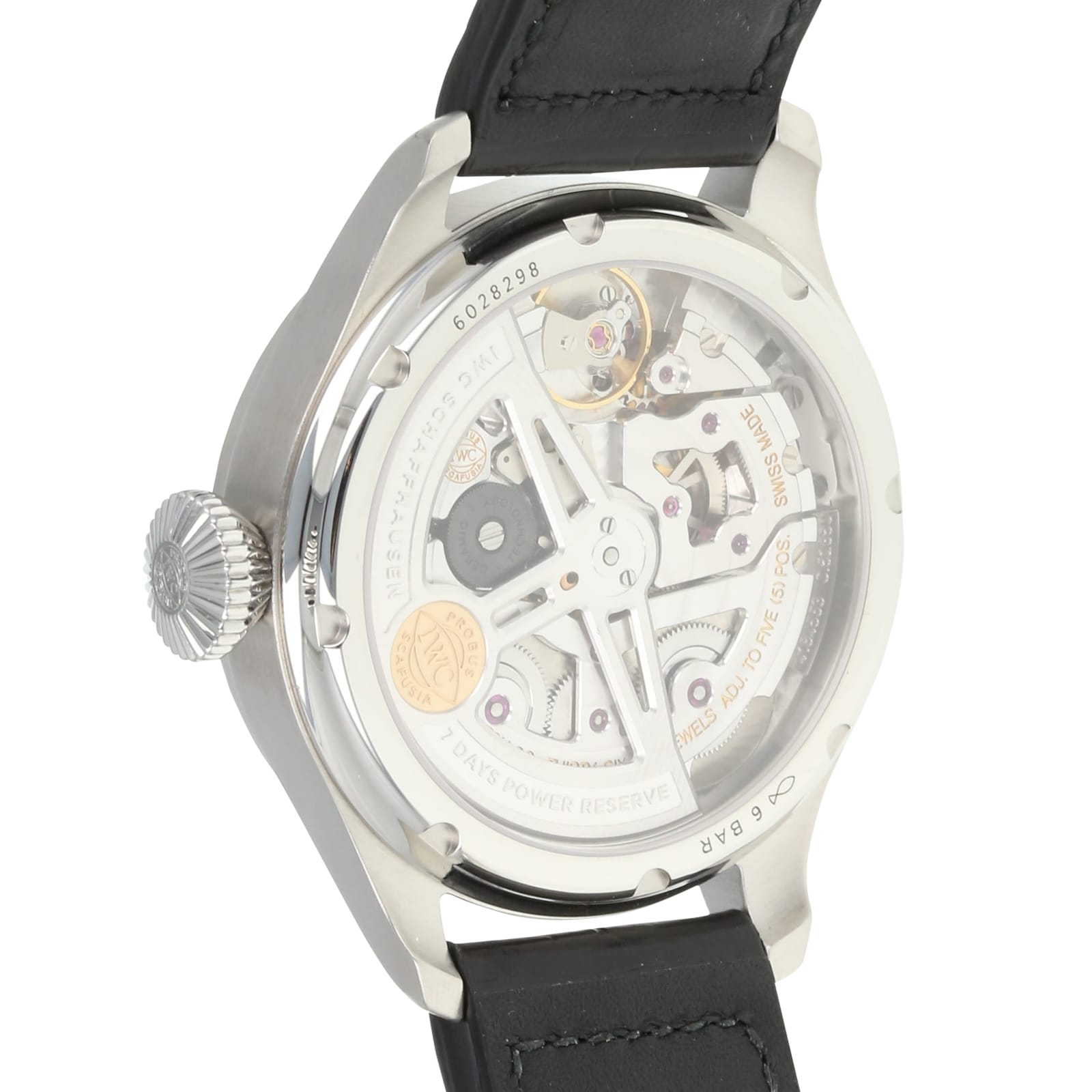 IWC Pilot IW502702 Automatic Grey Dial | 46mm Stainless Steel Watch - Image 4