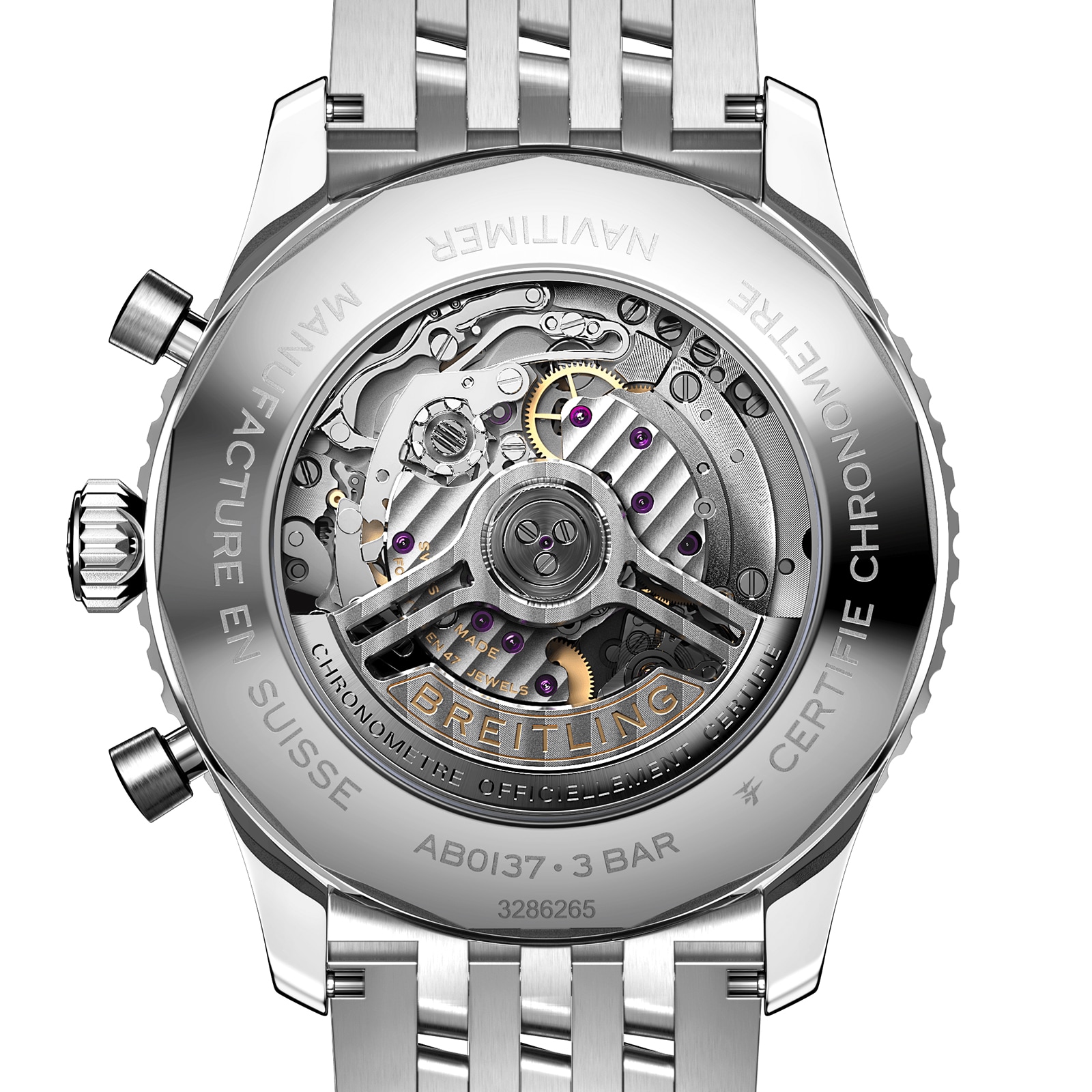 Breitling Navitimer AB0137211C1A1 | 46mm Blue Dial | Automatic Chronograph - Image 4