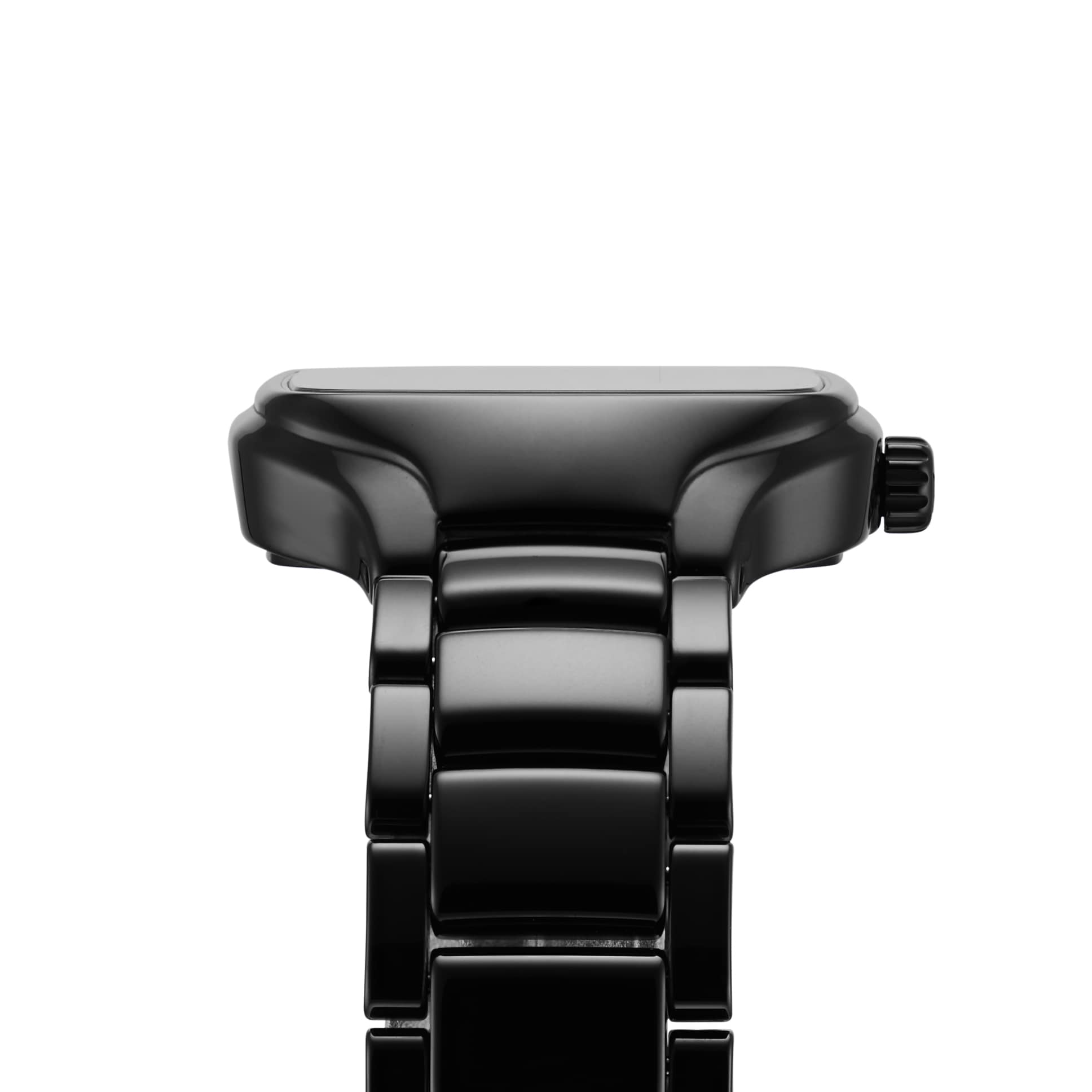 Rado True Square Ceramic & Titanium Quartz Watch - 29mm Black Dial | R27080172 - Image 4