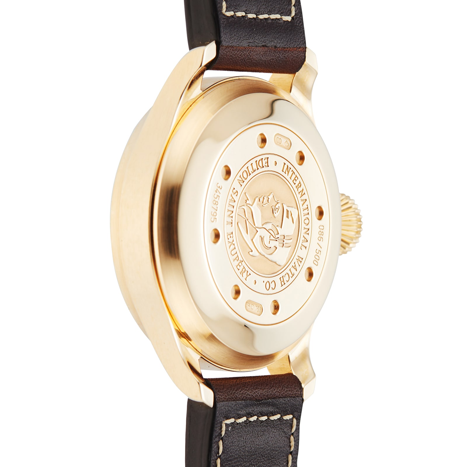 IWC Pilot IW500421 Rose Gold Automatic Brown Replica Watch | 46mm - Image 4