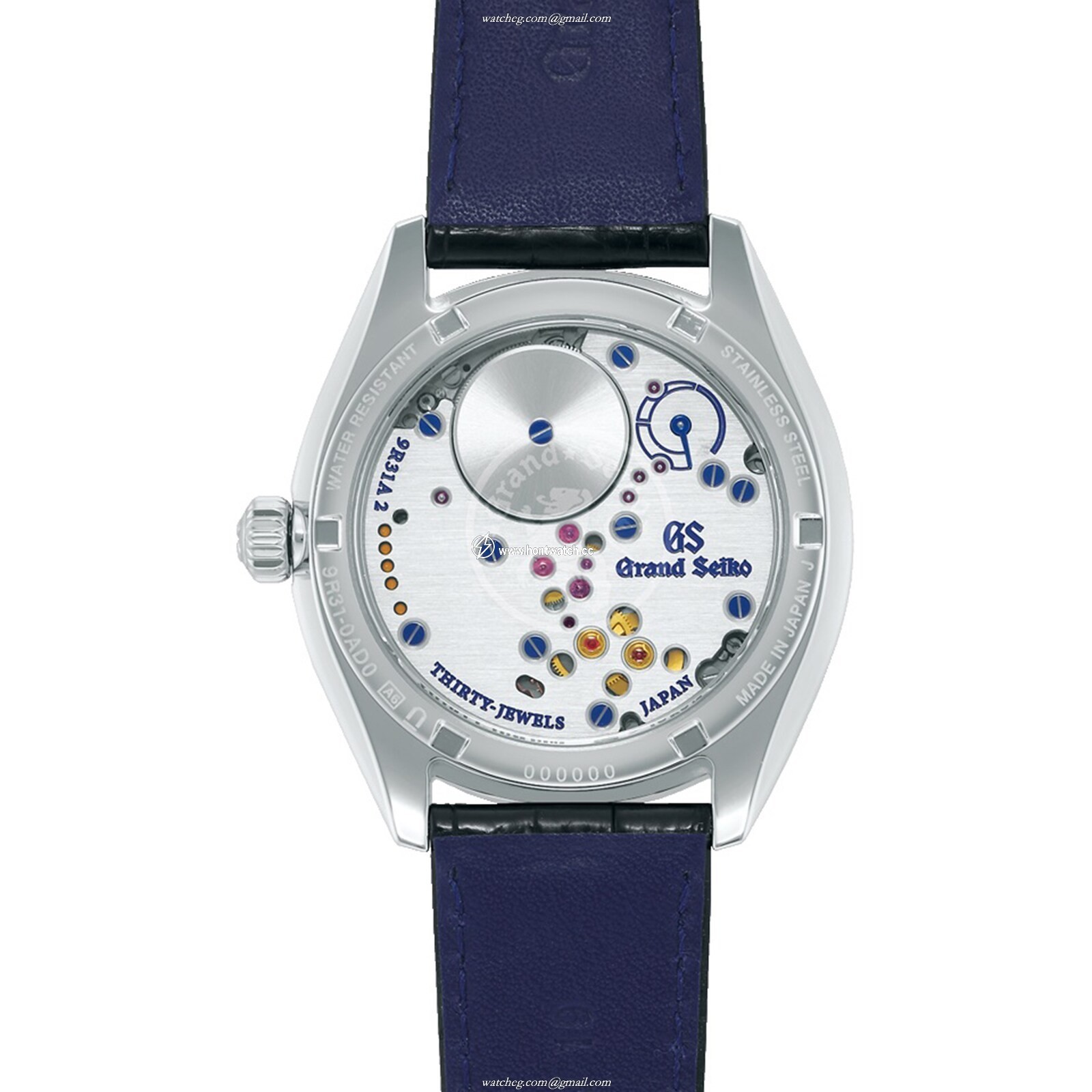 Grand Seiko Elegance SBGY007 Automatic Blue Dial Stainless Steel Replica Watch | 38.5mm Case | 72-Hour Power Reserve - Image 2