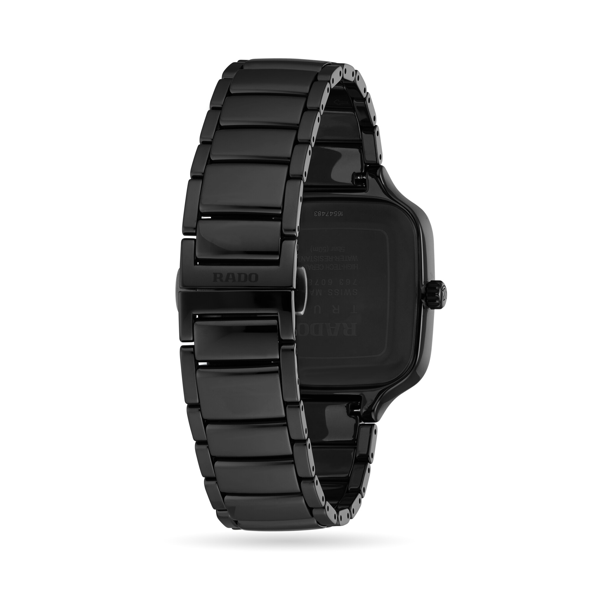 Rado True Square R27078162 Ceramic & Titanium Automatic Black Watch - Image 3