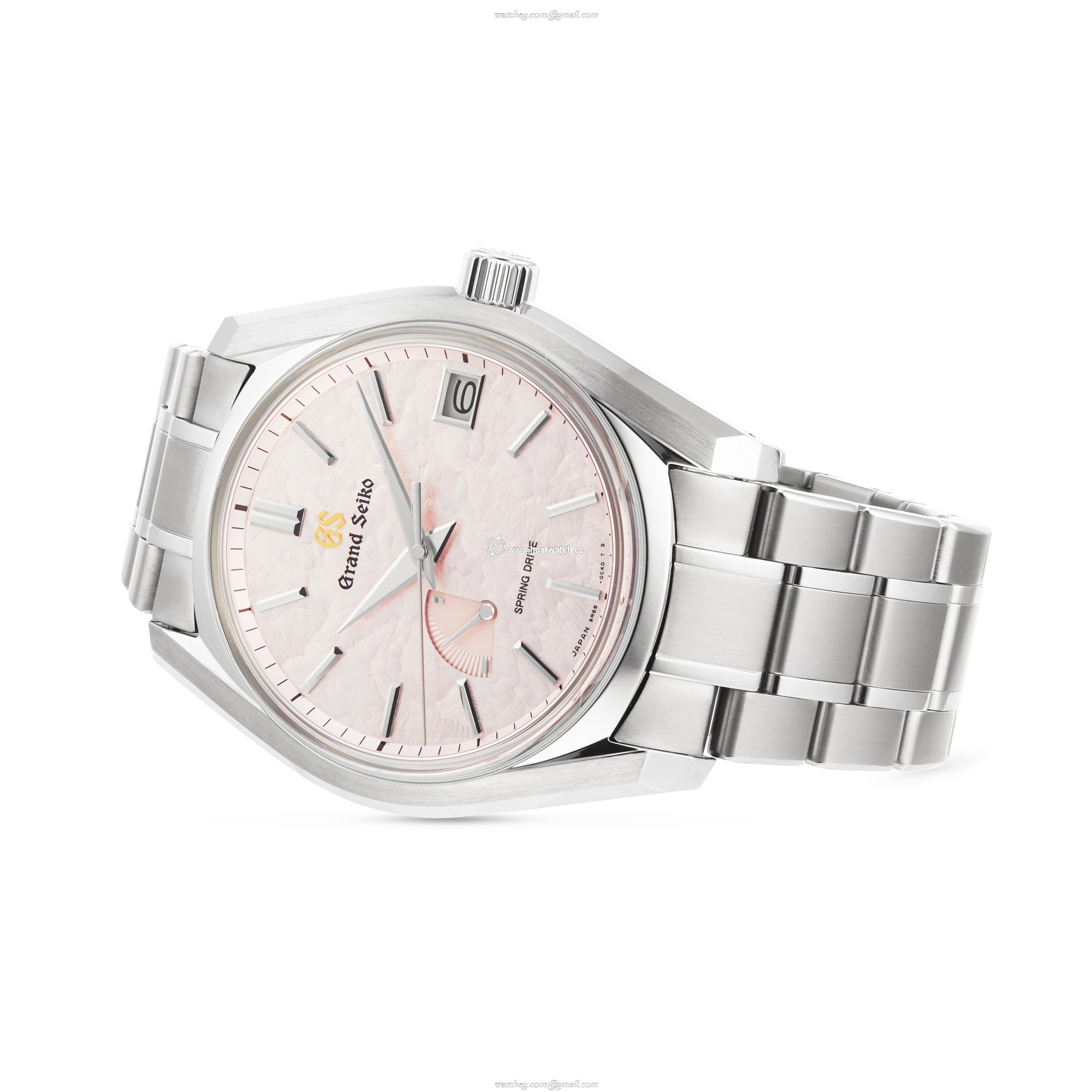 Grand Seiko SBGA413 Titanium Automatic Pink Replica - 100M Water Resistant - 40mm Diameter - Image 2