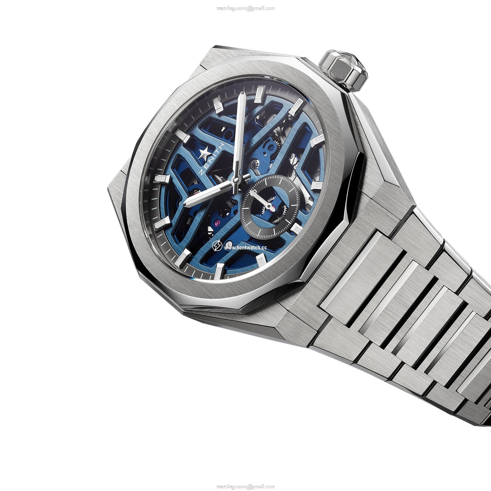 Zenith Defy Skyline Automatic Blue Watch - 41mm Stainless Steel - Image 2