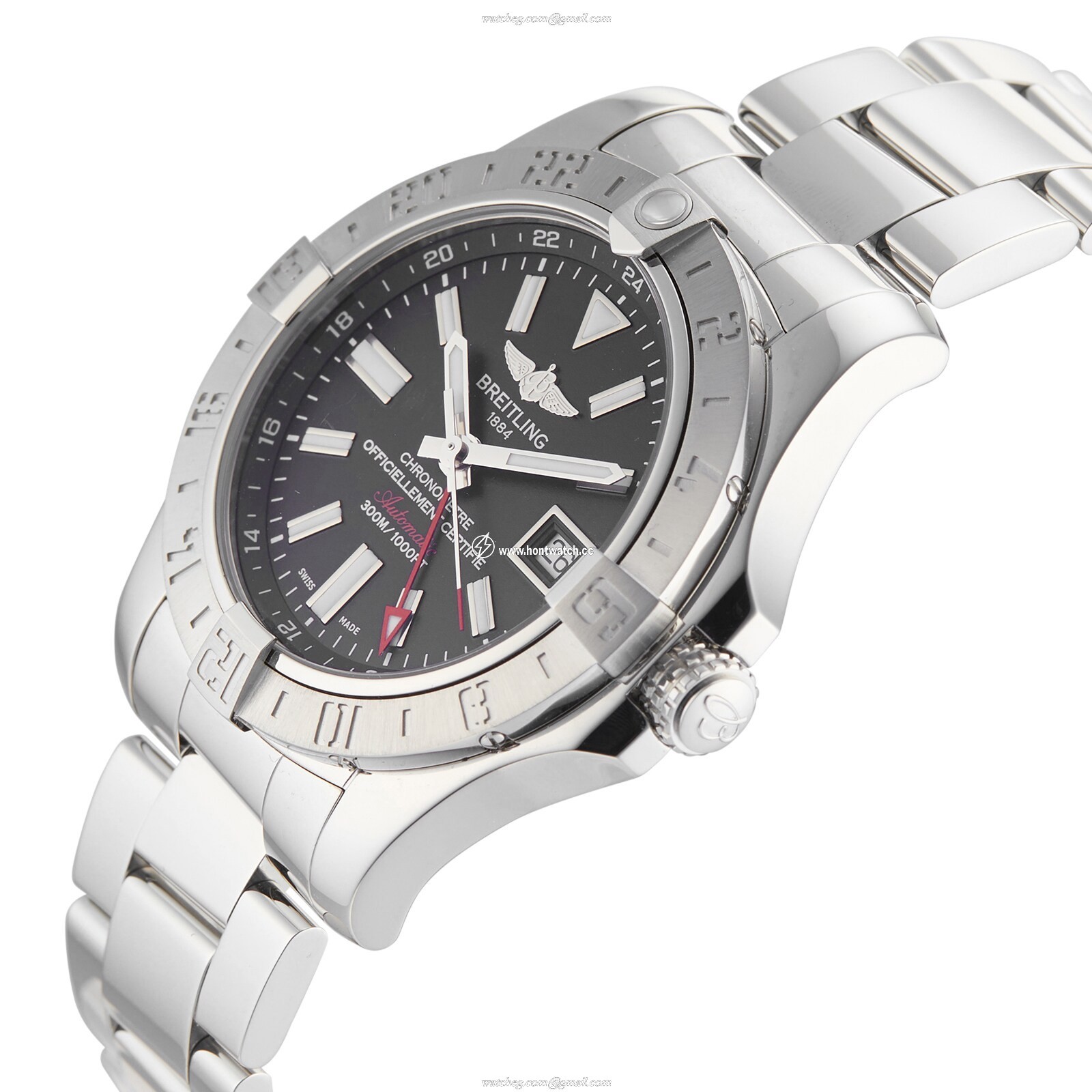 Breitling Avenger A3239011/BC35 | 43mm Automatic Black Dial | Stainless Steel - Image 2