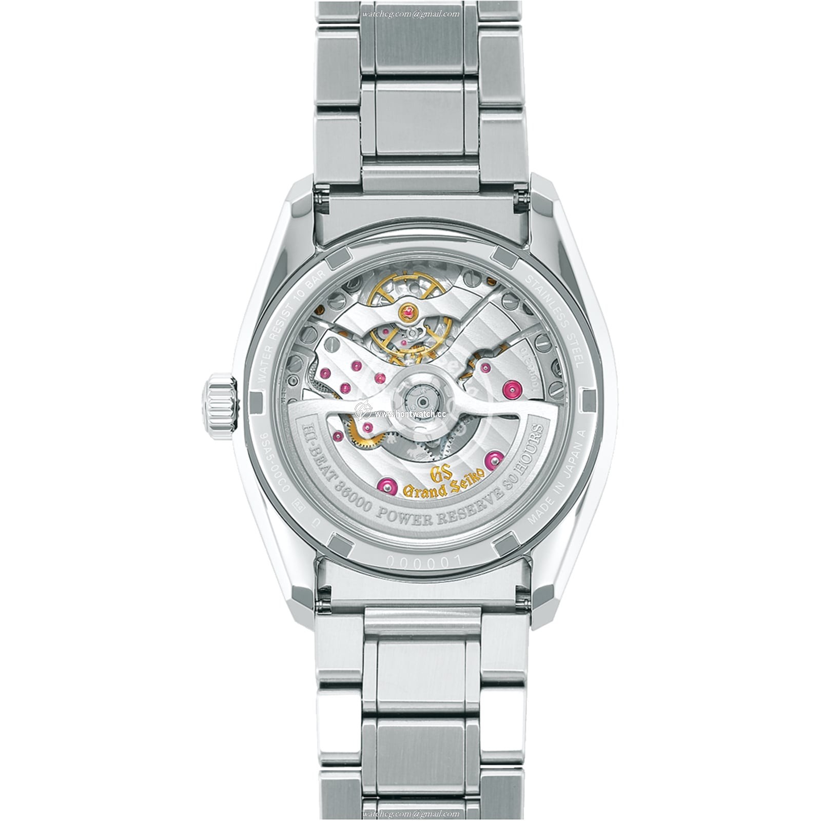 Grand Seiko Heritage SLGH005 Automatic White Dial - 40mm Stainless Steel - Image 2