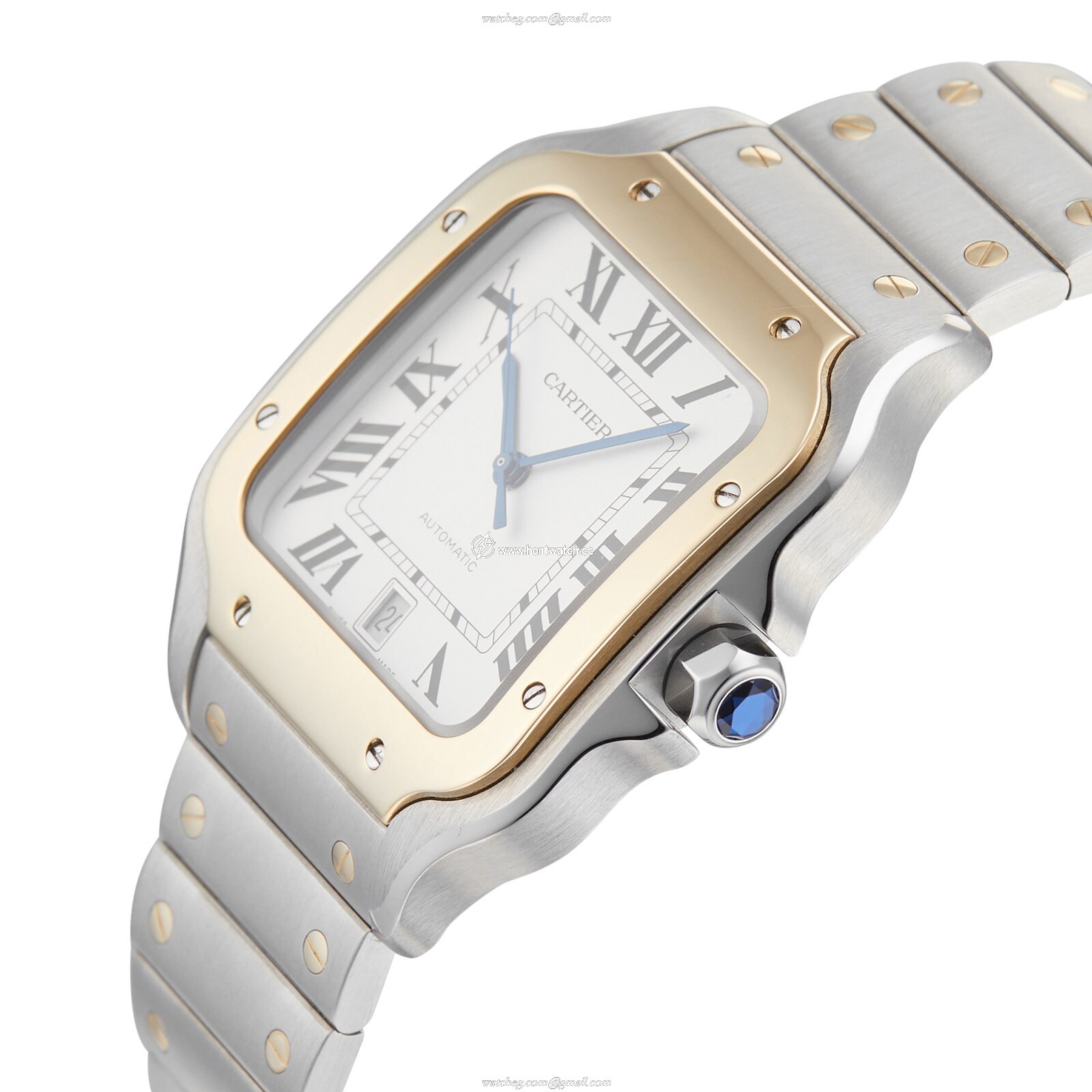 Cartier Santos de Cartier 40mm Automatic Silver Dial - Stainless Steel & Gold - Image 2
