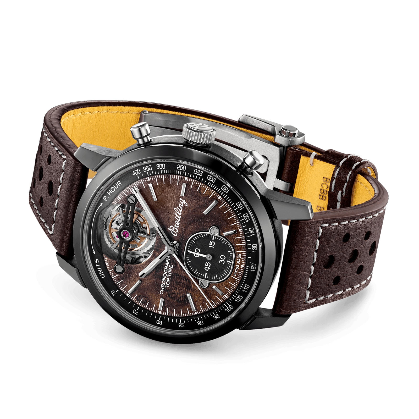 Breitling Top Time SB21252A1Q1X1 | Ceramic Automatic Brown Watch | 42mm - Image 3